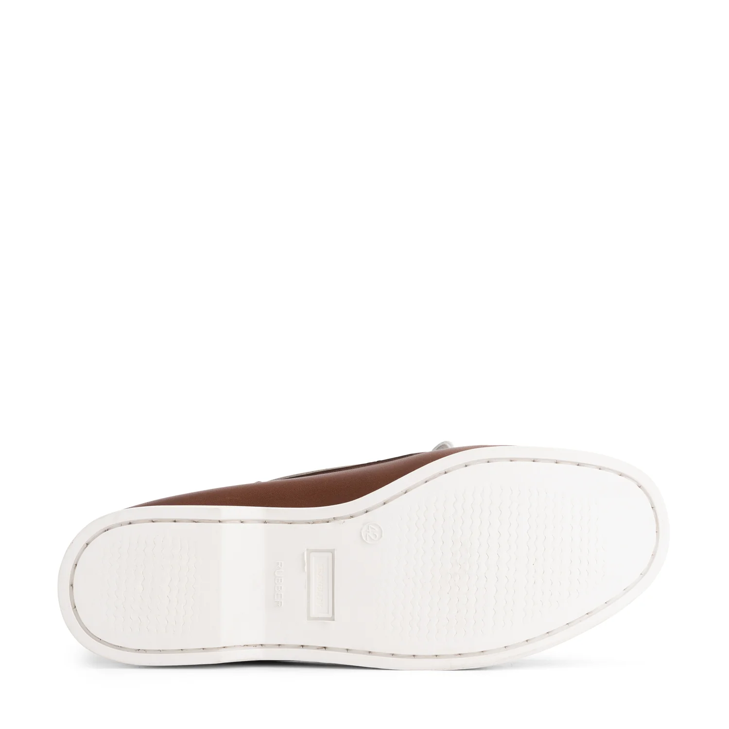 Exmouth Men - Boat shoes - Leather - Cognac - Image 5