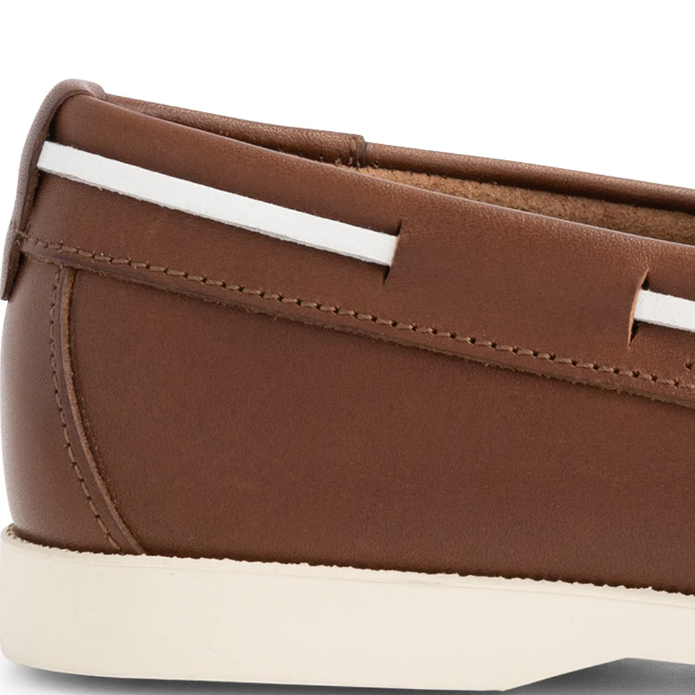 Exmouth Women - Boat shoes - Leather - Cognac - Image 6