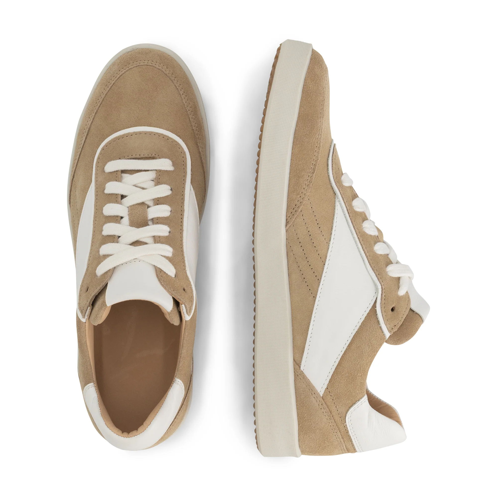 Falnes Women - Sneakers - Leather - Sand - Image 4