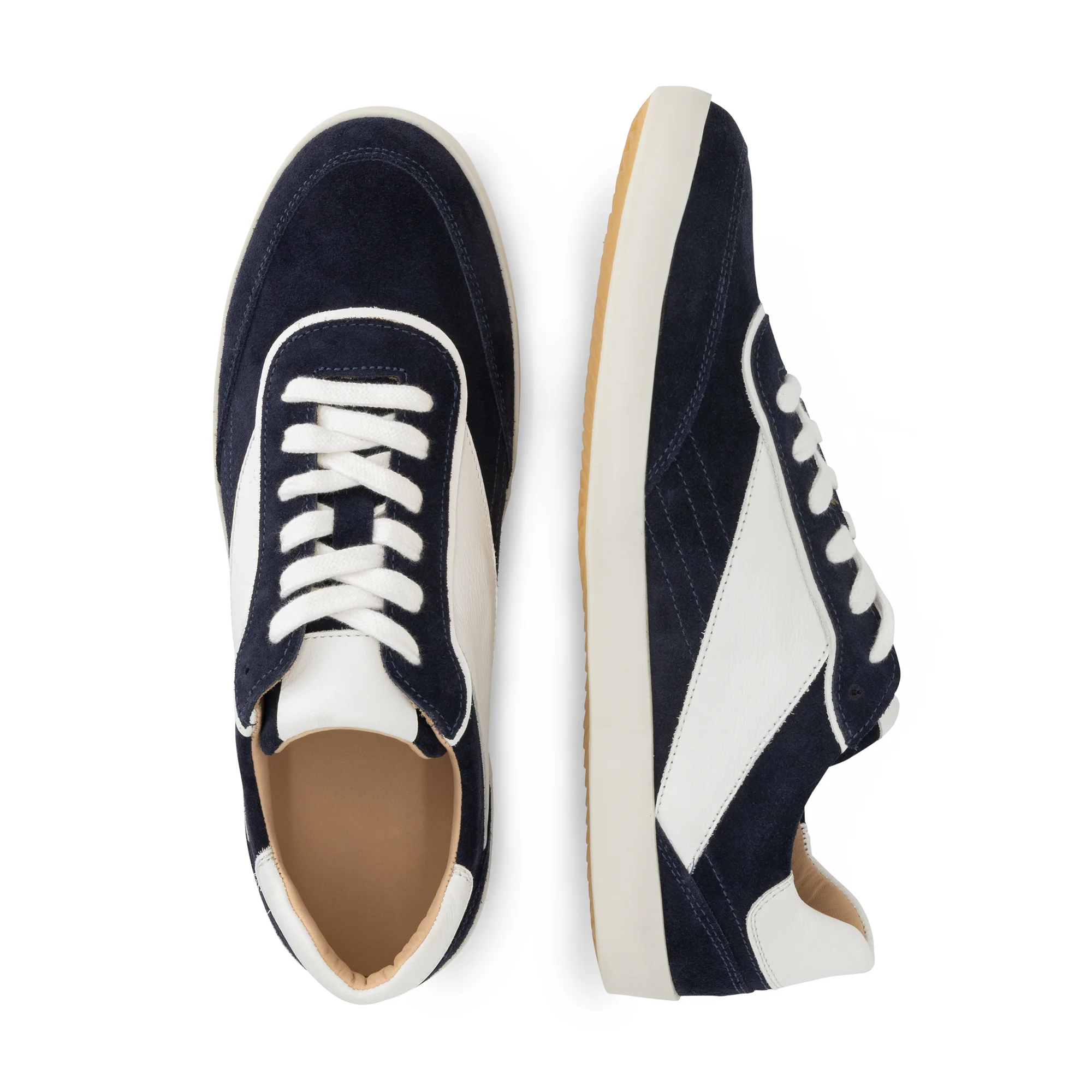 Flam Men - Sneakers - Leather - Navy - Image 4