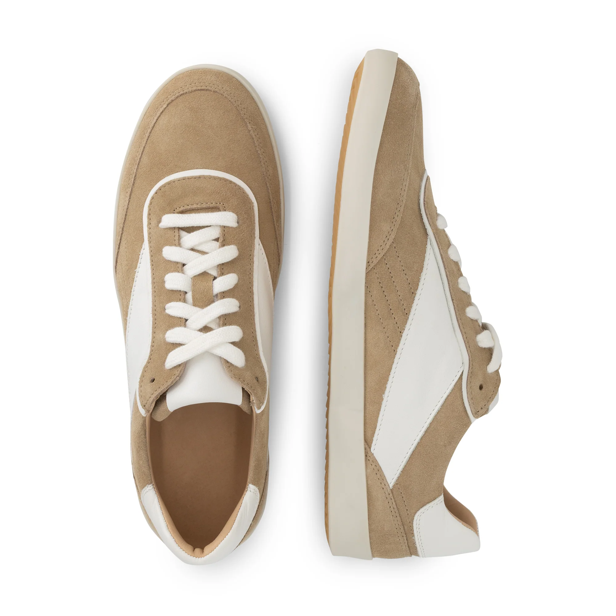 Flam Men - Sneakers - Leather - Sand - Image 4