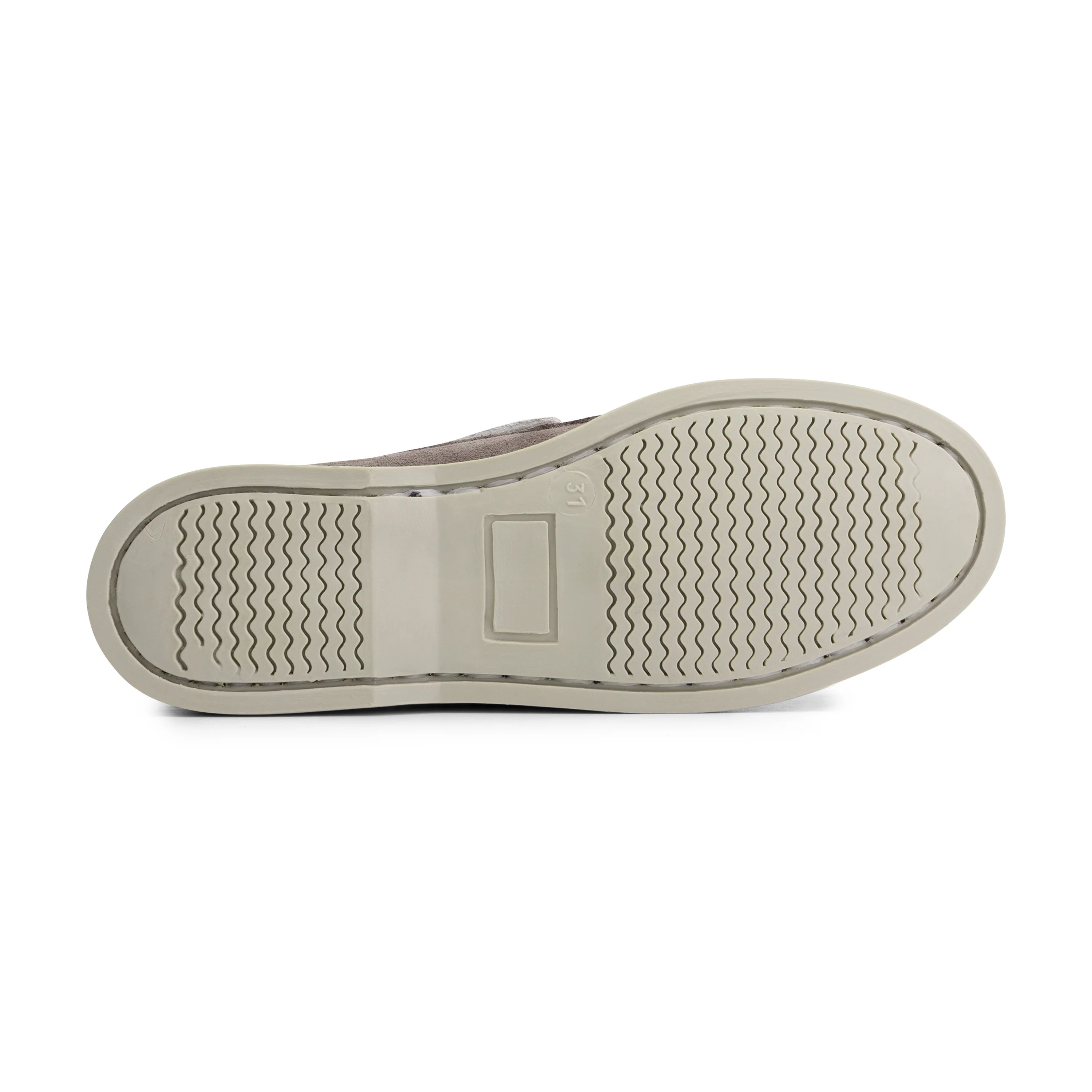 Foss Kids - Boat shoes - Suede - Grey - Image 4
