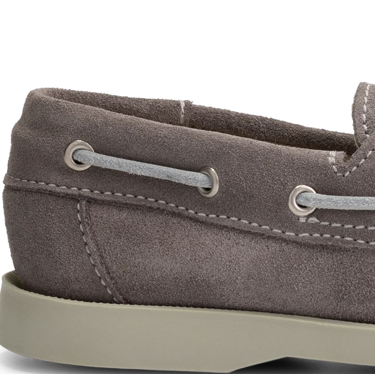 Foss Kids - Boat shoes - Suede - Grey - Image 5
