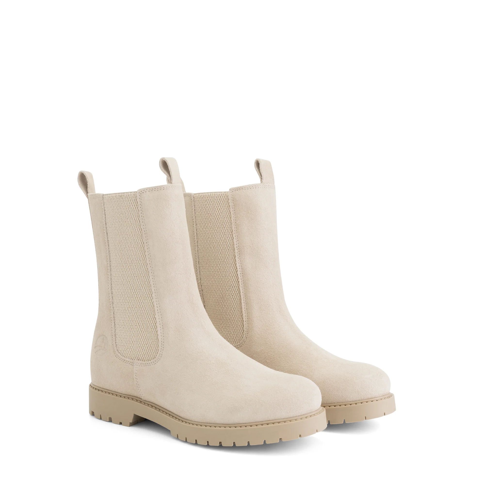 Glomma Women - Chelsea boots - Suede - Sand