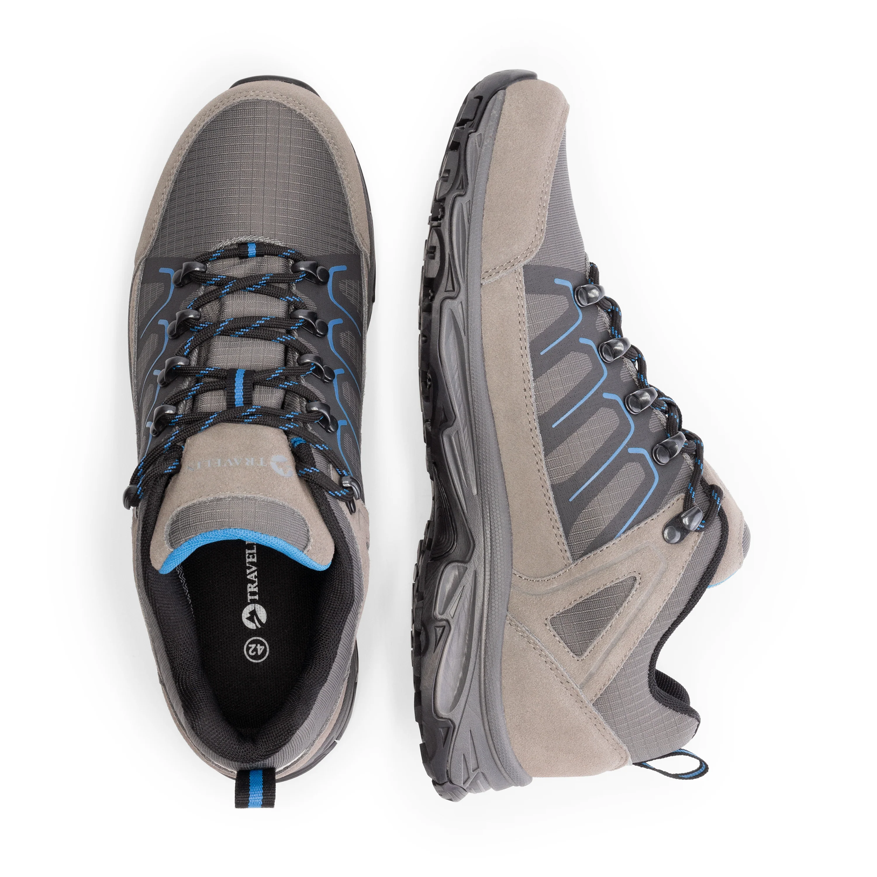 Grasten Low Men - Hiking shoes - Waterproof - Grey - Image 4