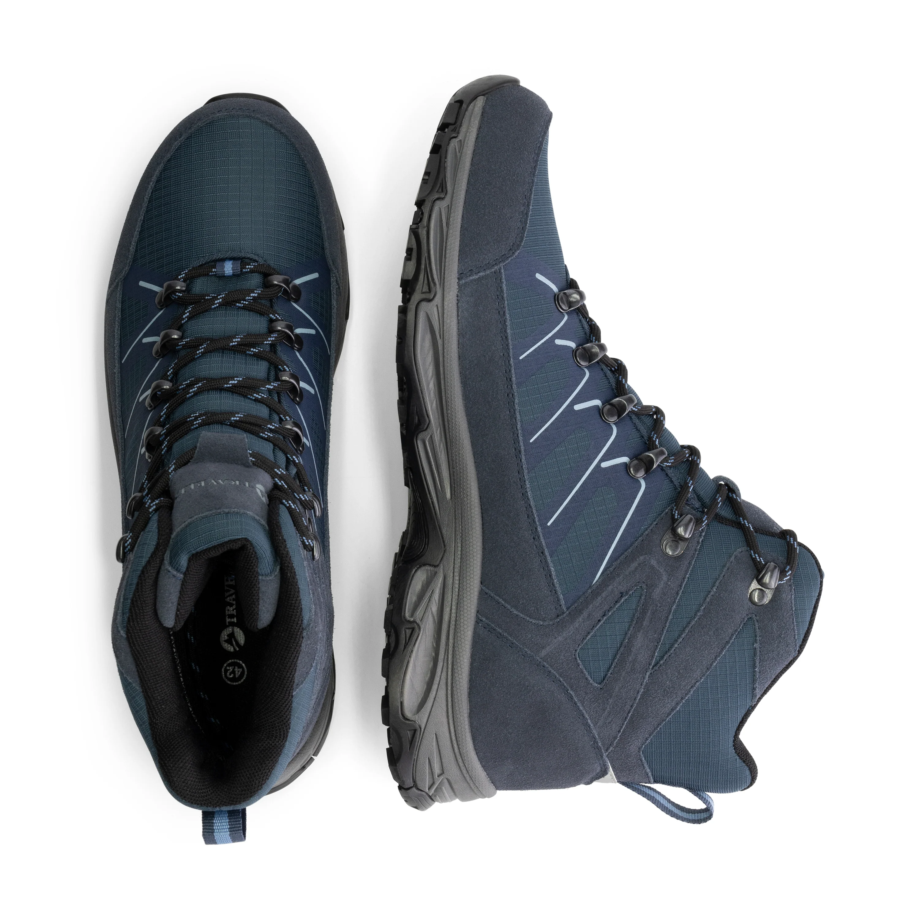Gudhjem Men - Hiking boots - Waterproof - Blue - Image 4