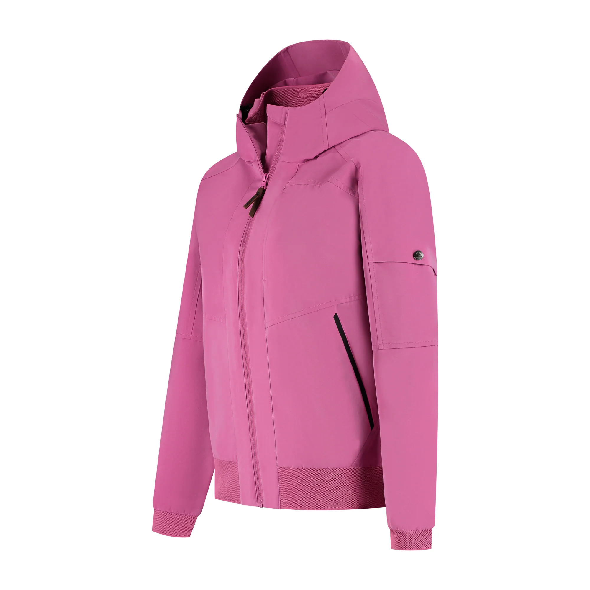 Halle Women - Hardshell jacket - Waterproof - Pink - Image 3