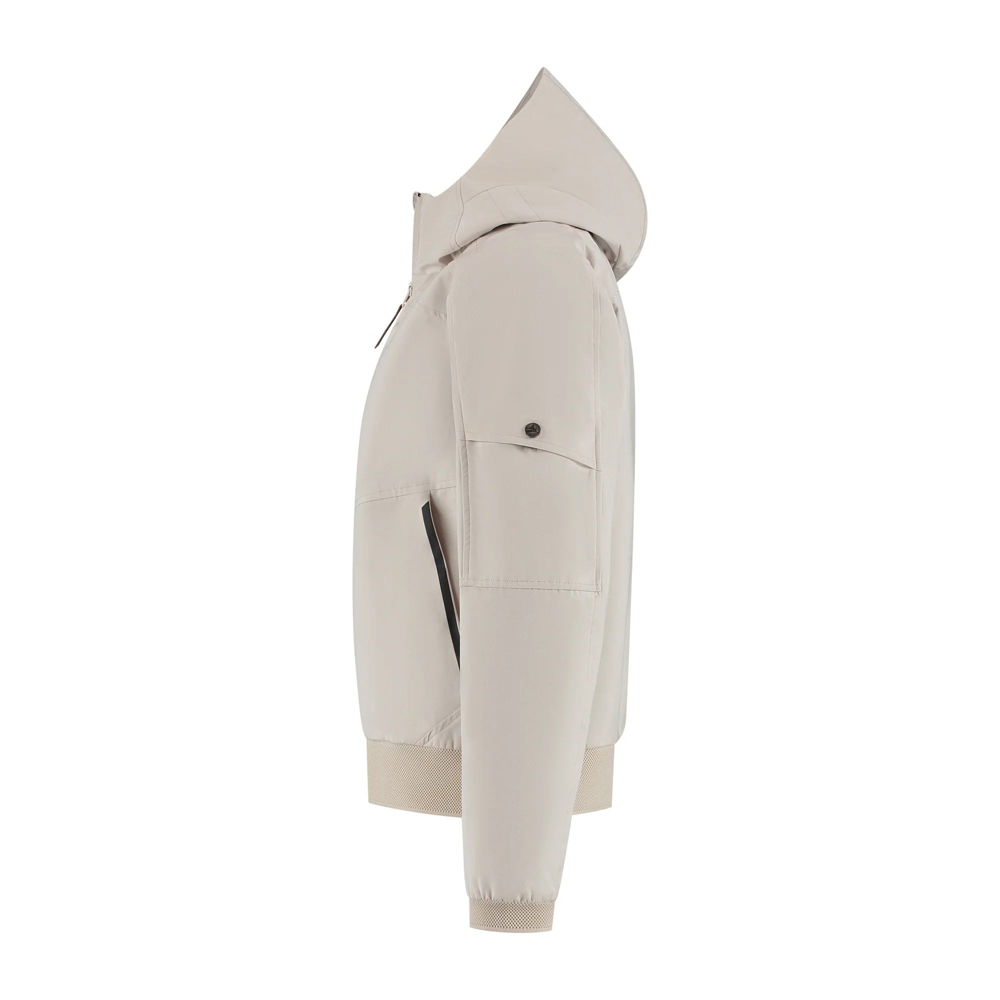 Halle Women - Hardshell jacket - Waterproof - Sand - Image 5