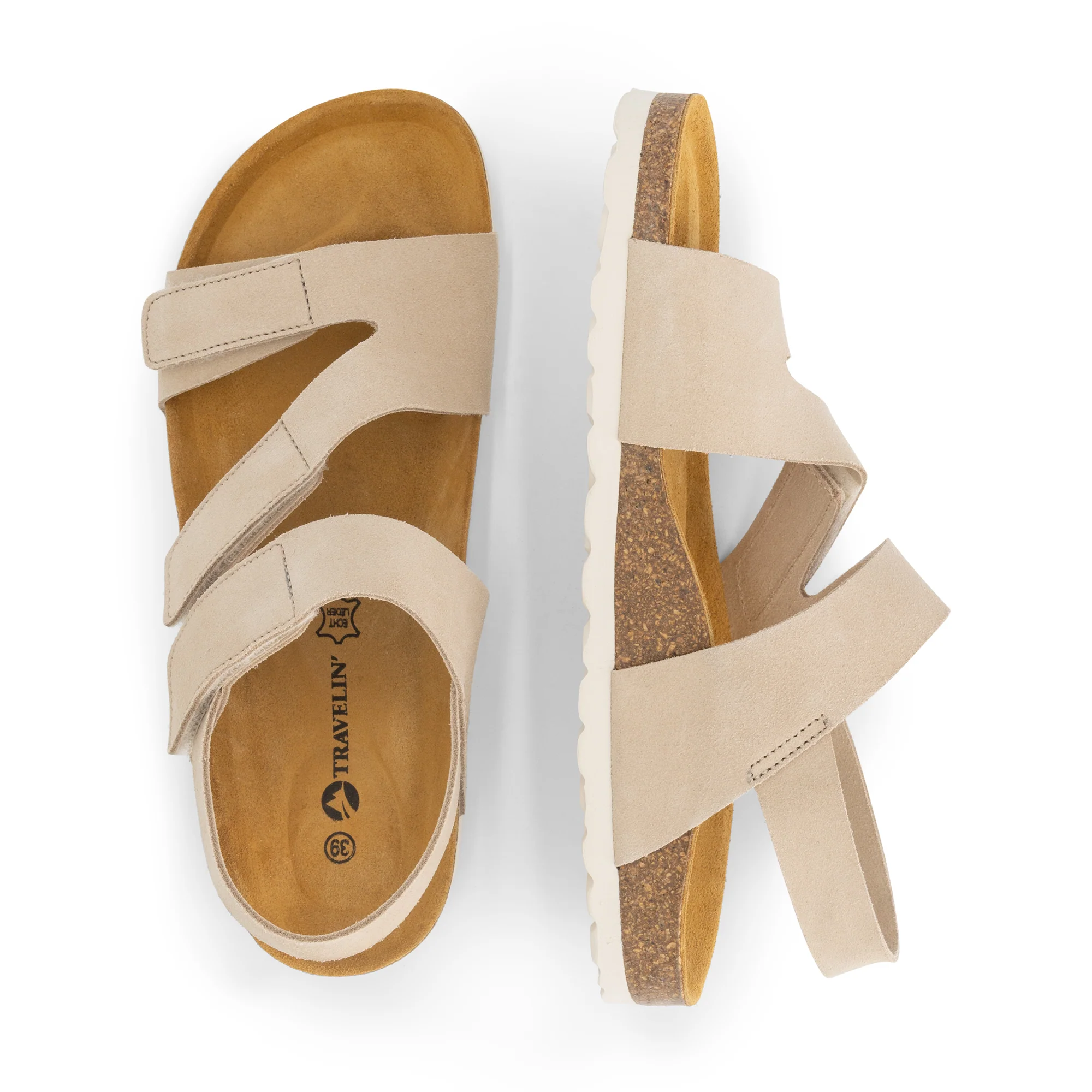 Harvik Women - Sandals - Suede - Sand - Image 4