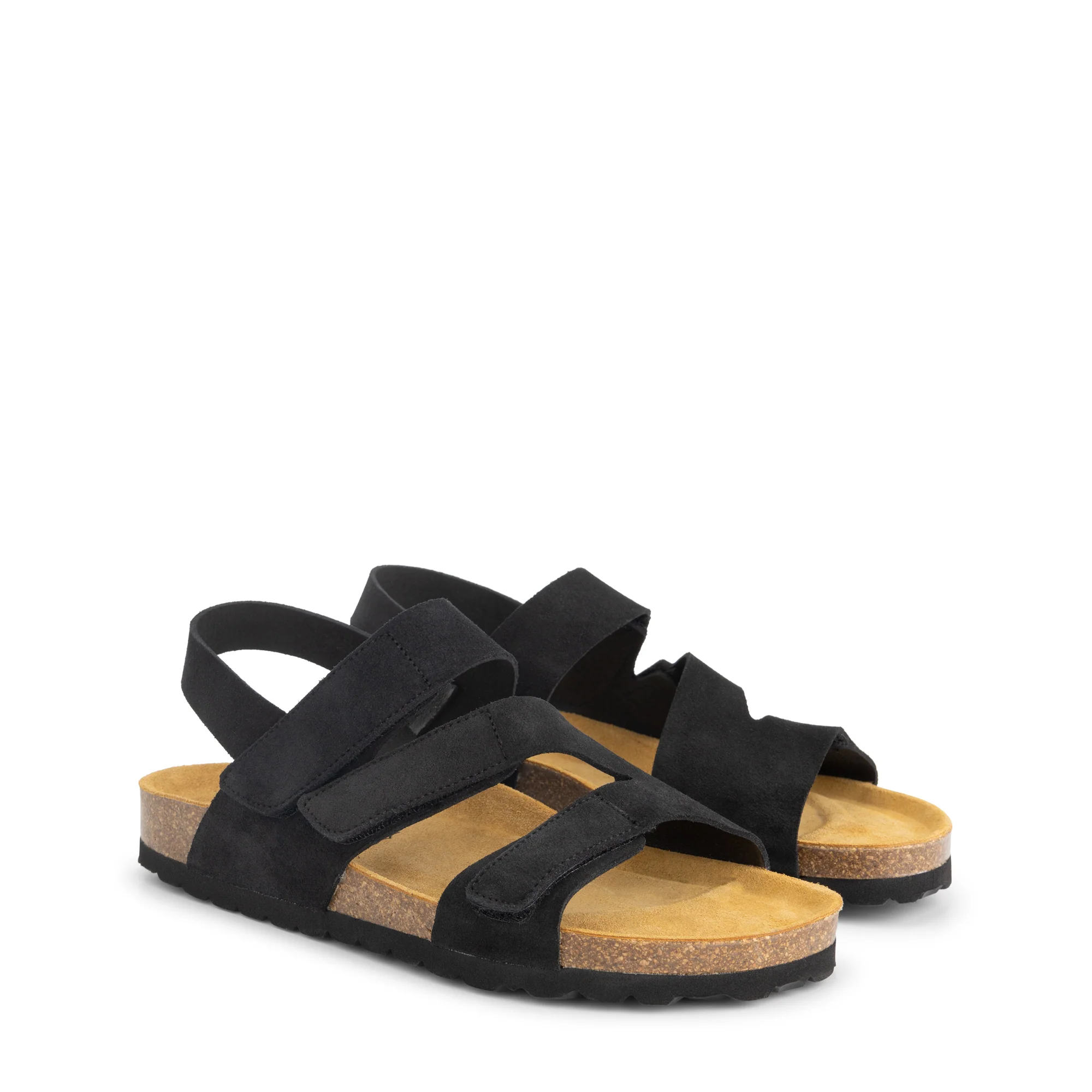 Hedeby Men - Sandals - Suede - Black