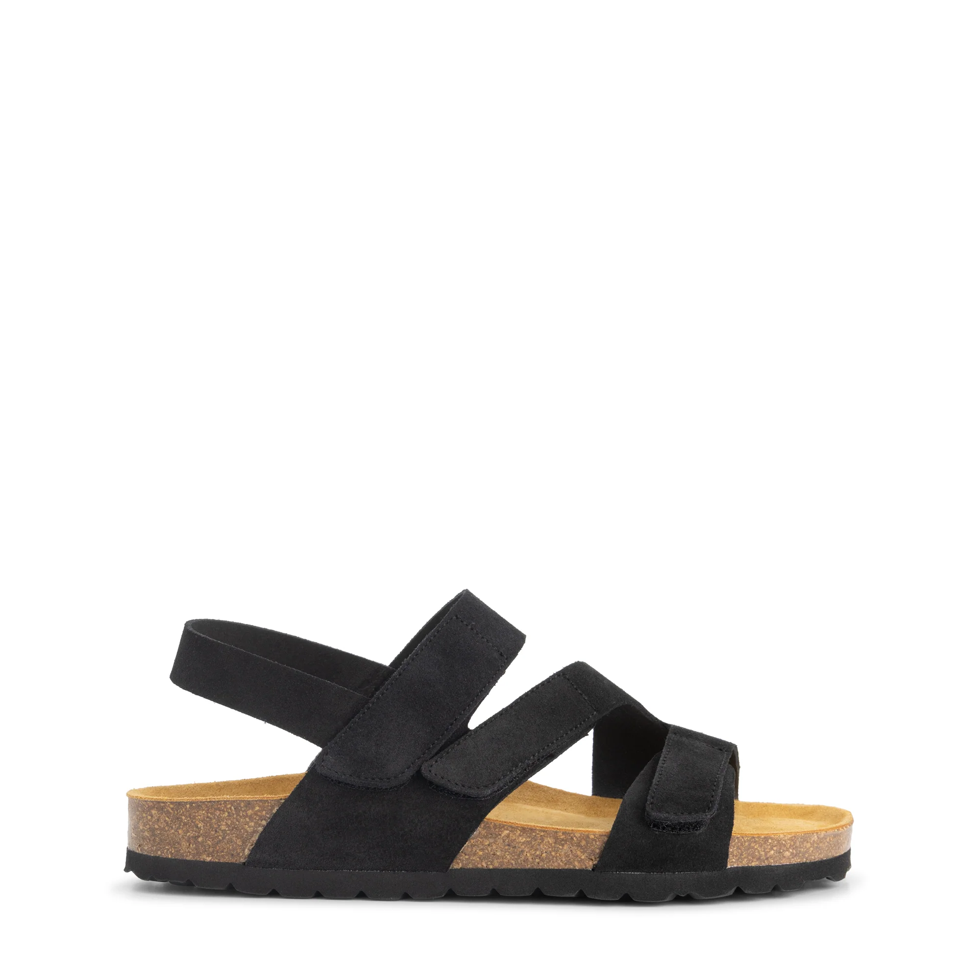 Hedeby Men - Sandals - Suede - Black - Image 3