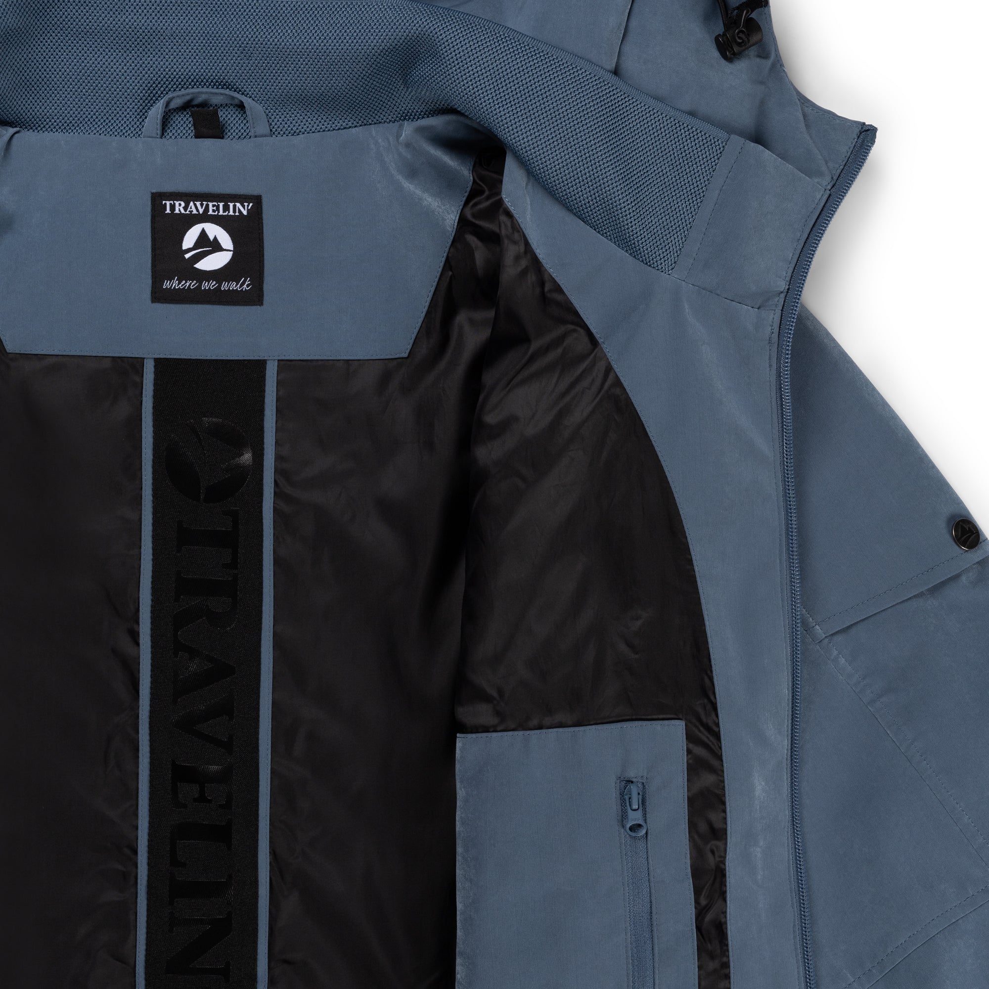 Helde Men - Hardshell jacket - Waterproof - Blue - Image 7