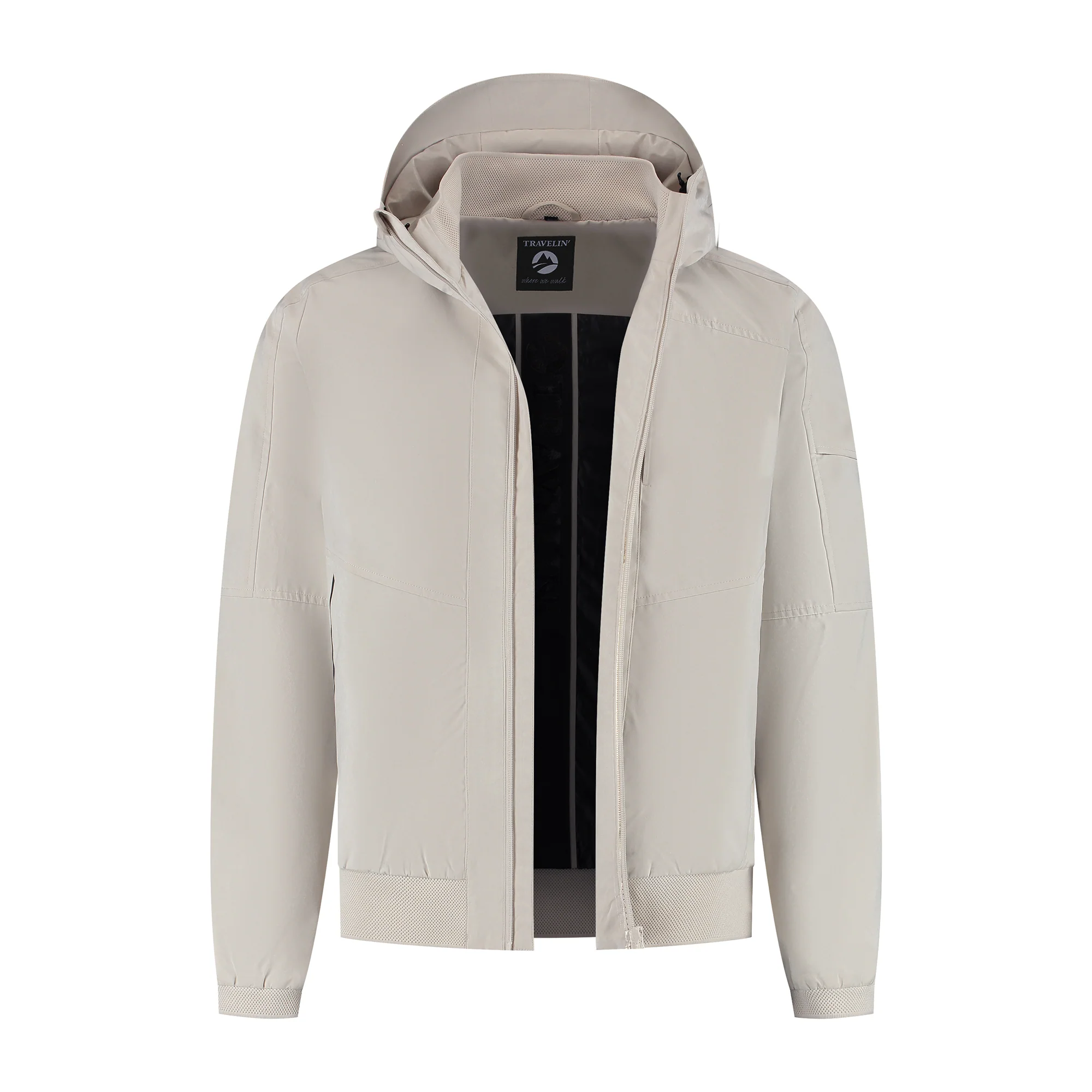 Helde Men - Hardshell jacket - Waterproof - Sand - Image 4