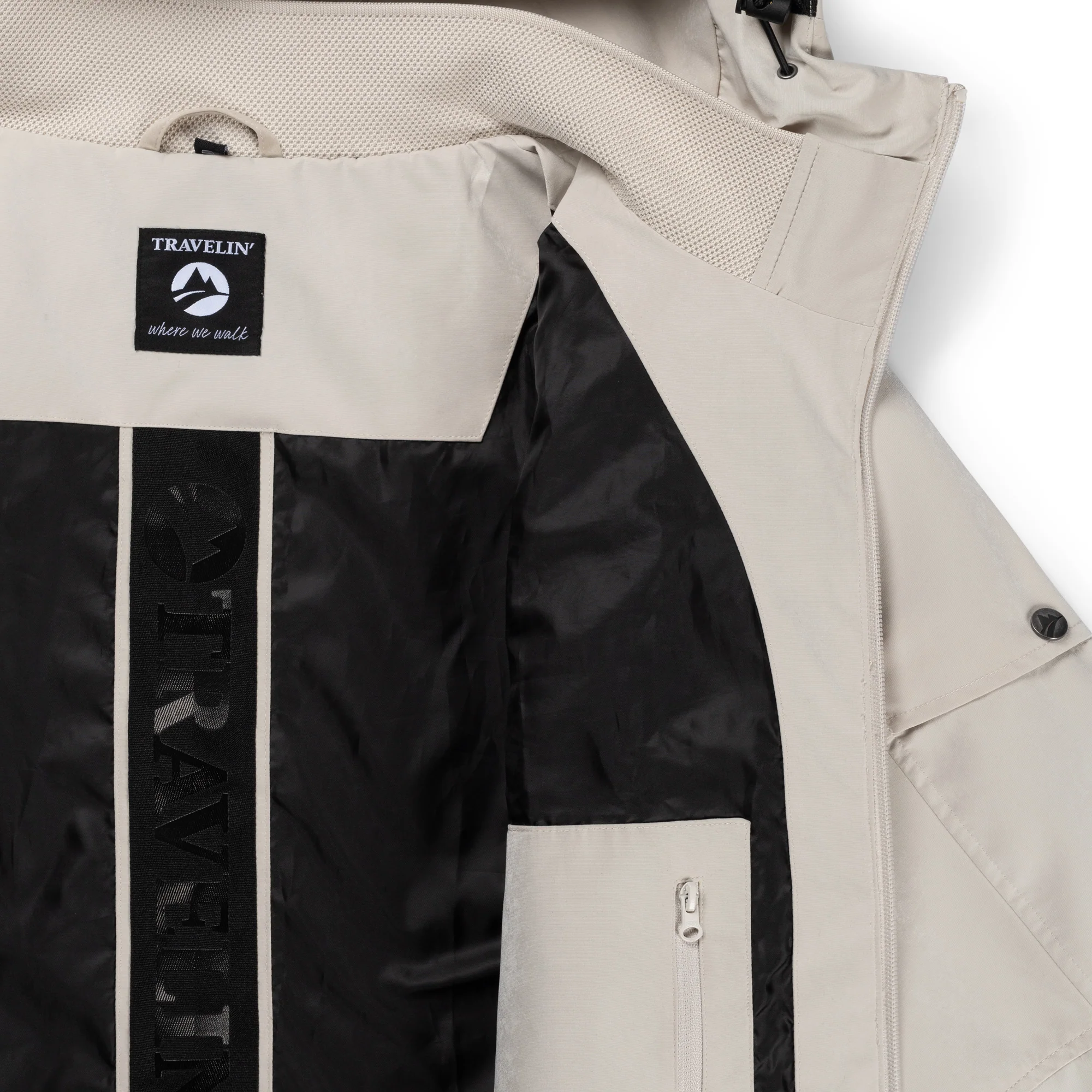 Helde Men - Hardshell jacket - Waterproof - Sand - Image 7