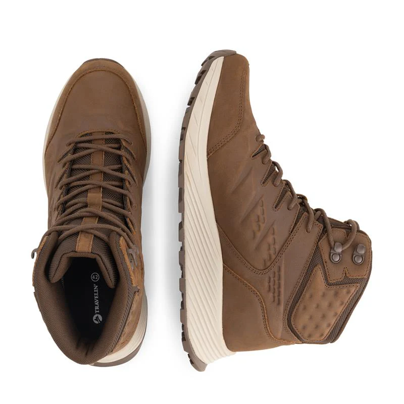Hirtshals Men - Hiking boots - Waterproof - Dark brown - Image 4