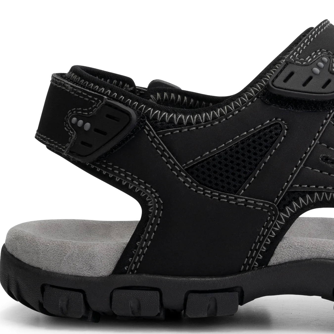 Horten Men - Hiking sandals - Black - Image 6