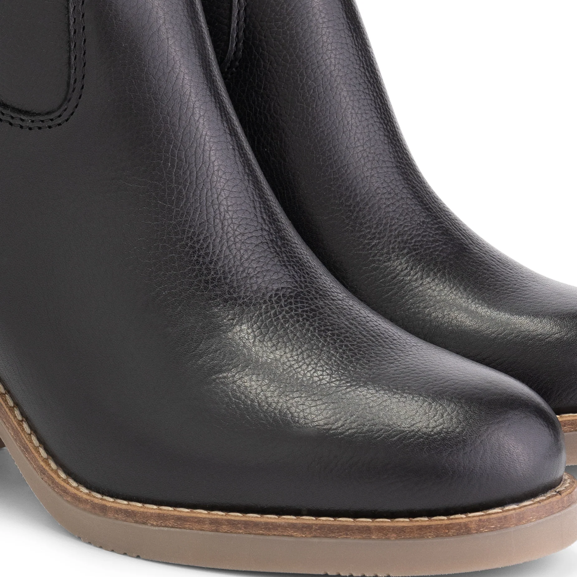 Isere Women - Ankle booties - Leather - Black - Image 8