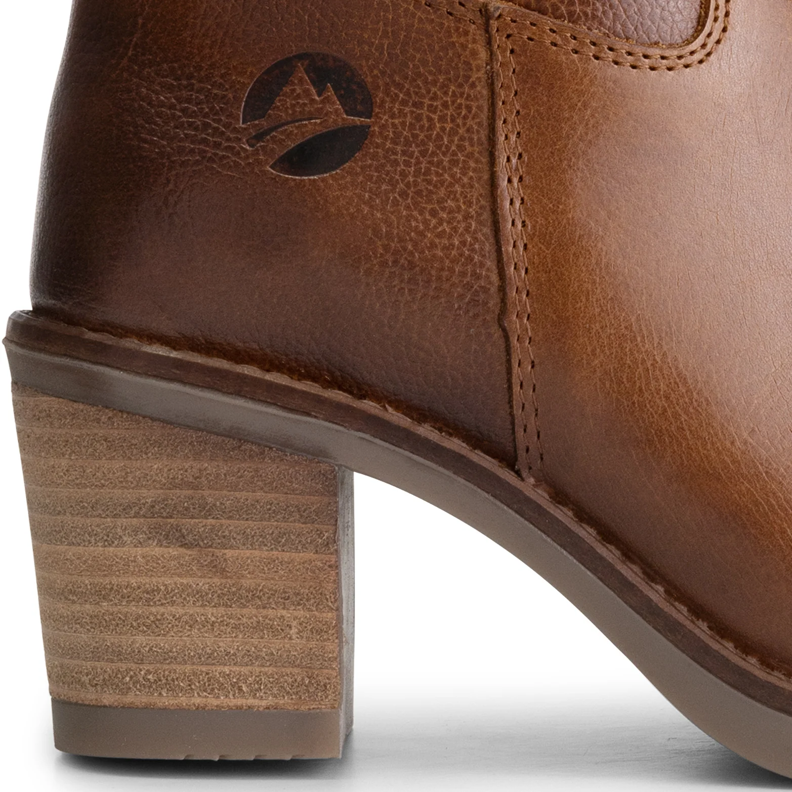 Isere Women - Ankle booties - Leather - Cognac - Image 6