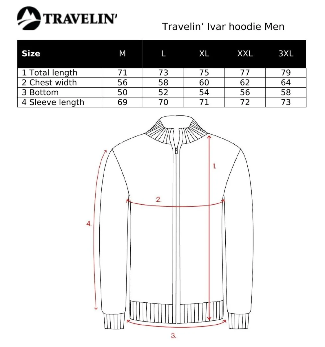Ivar Men - Outdoor sweater - Hoodie - Sand - Image 6