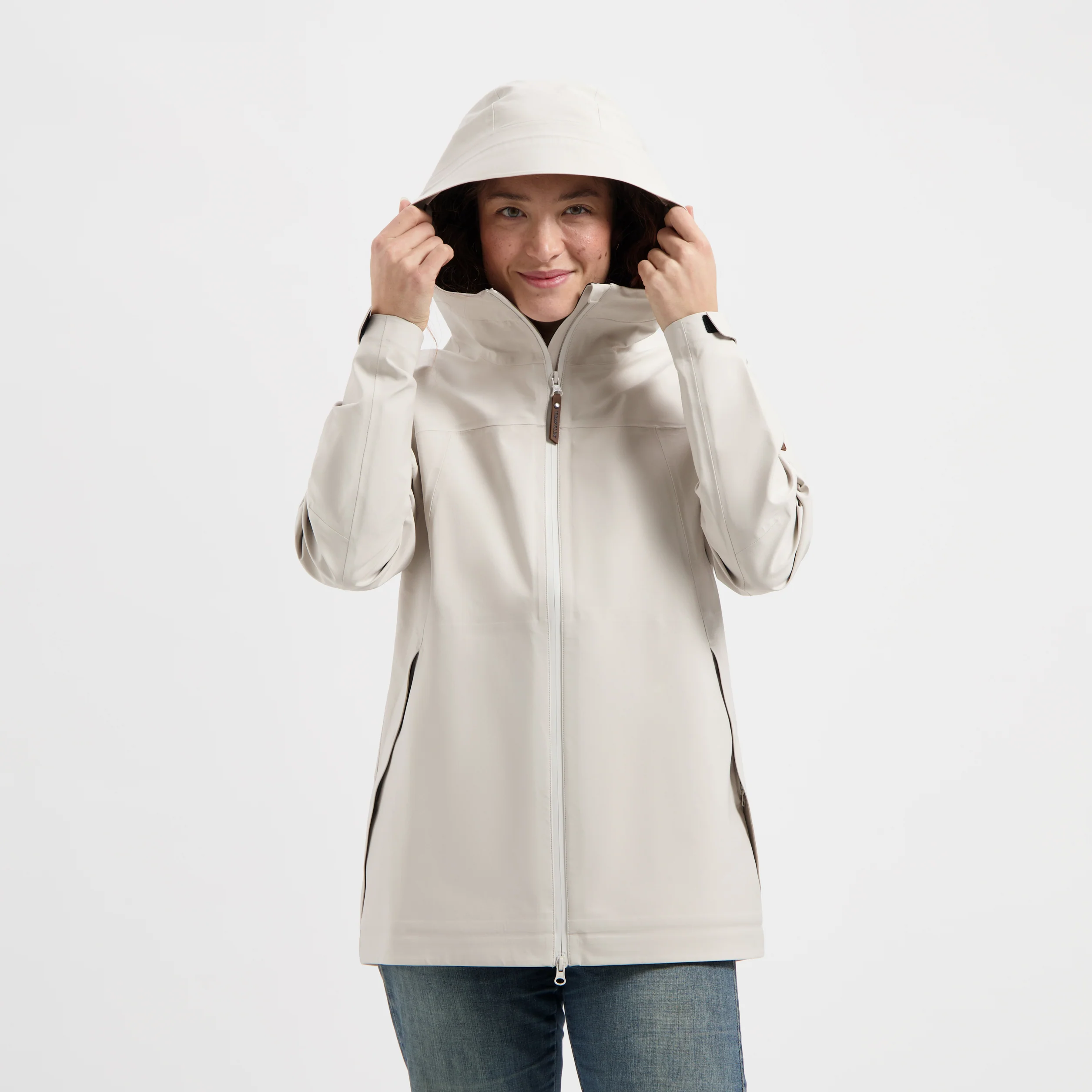 Jannike Women - Hardshell jacket - Waterproof - Sand - Image 4