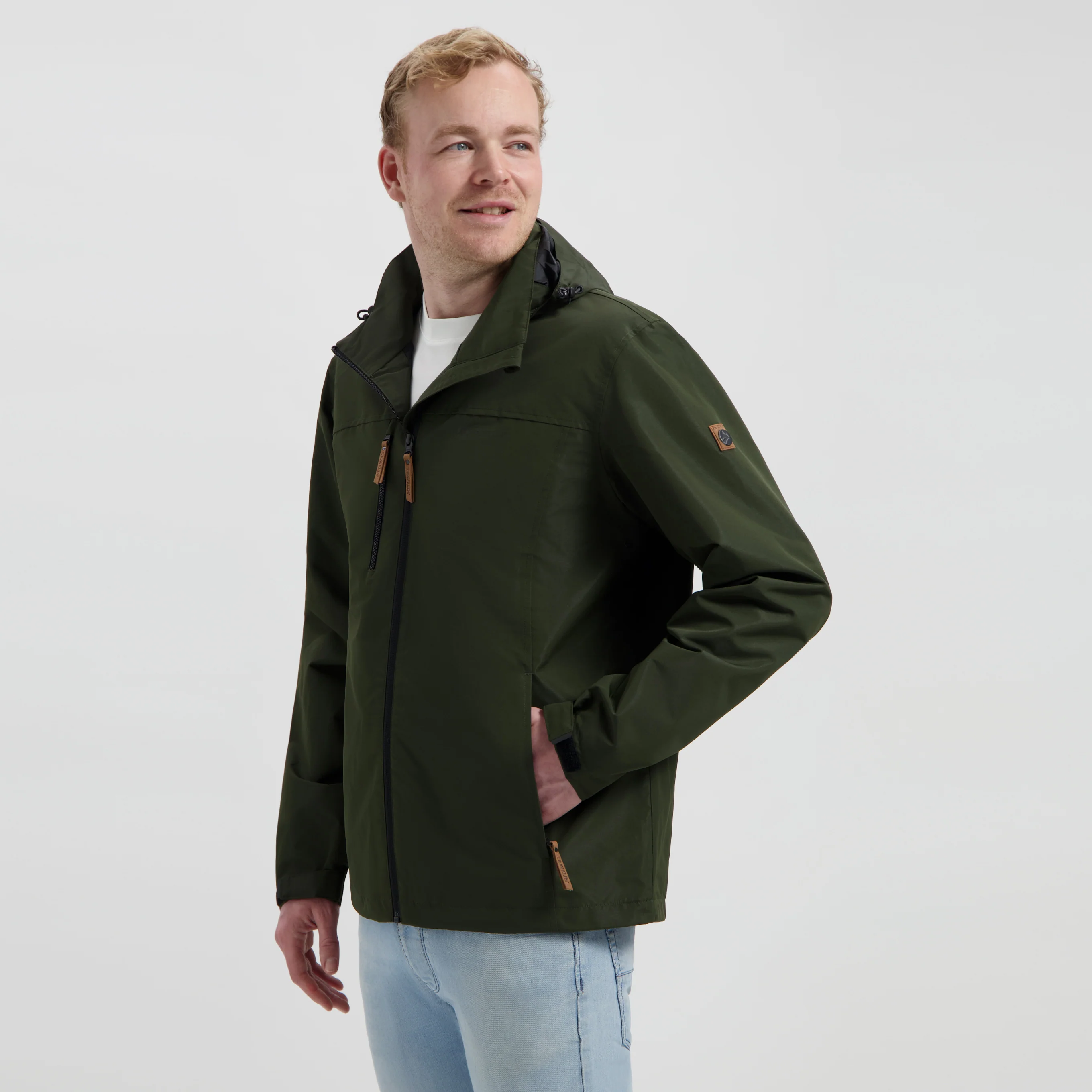 Kaja Men - Hardshell jacket - Waterproof - Green - Image 2