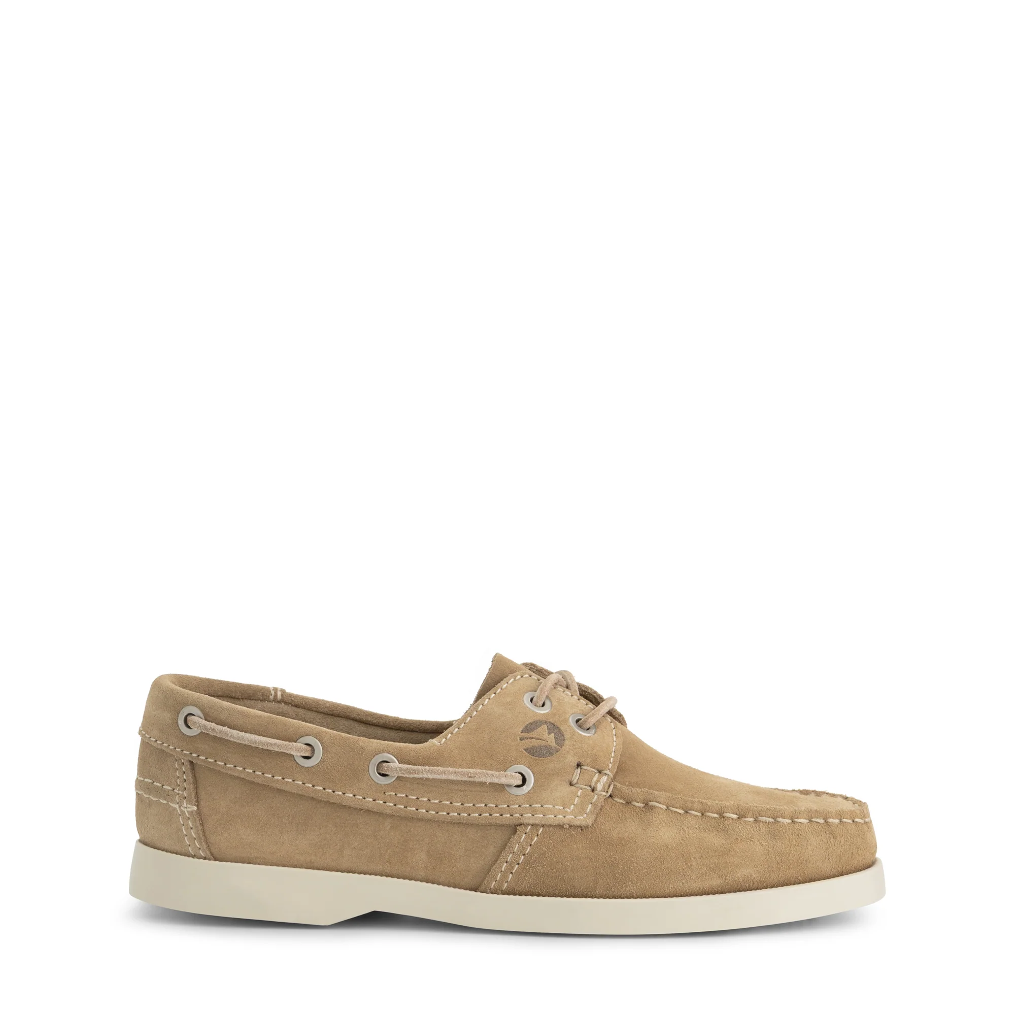 Kajaani Women - Boat shoes - Suede - Light brown - Image 3