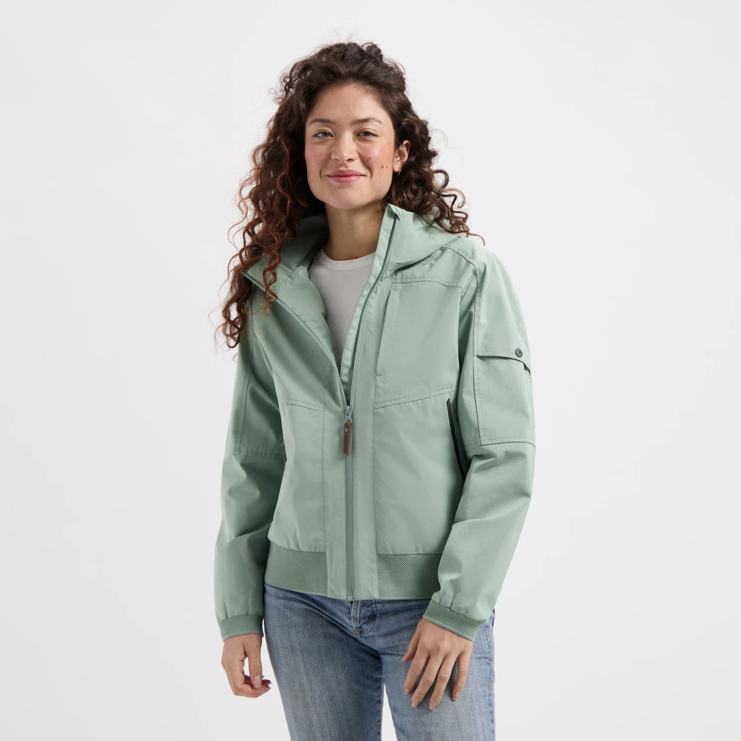 Katla Women - Hardshell jacket - Waterproof - Green - Image 2
