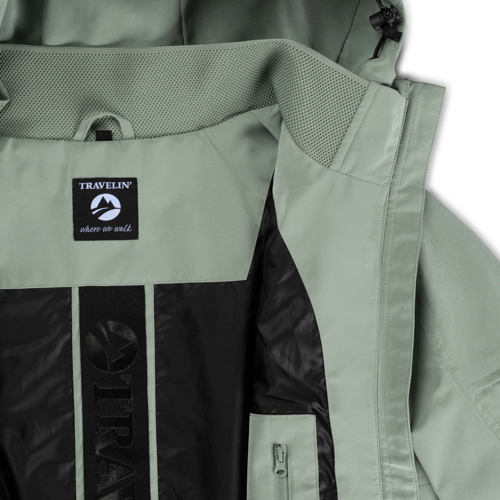 Katla Women - Hardshell jacket - Waterproof - Green - Image 9