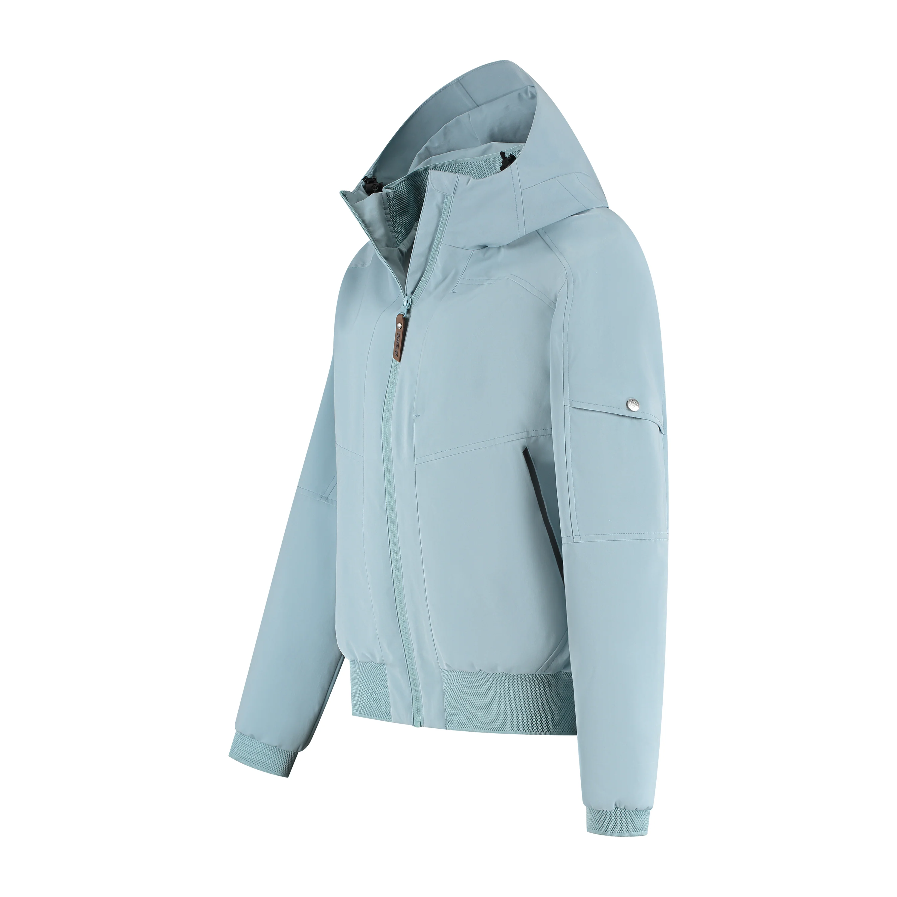 Katla Women - Hardshell jacket - Waterproof - Light blue - Image 4