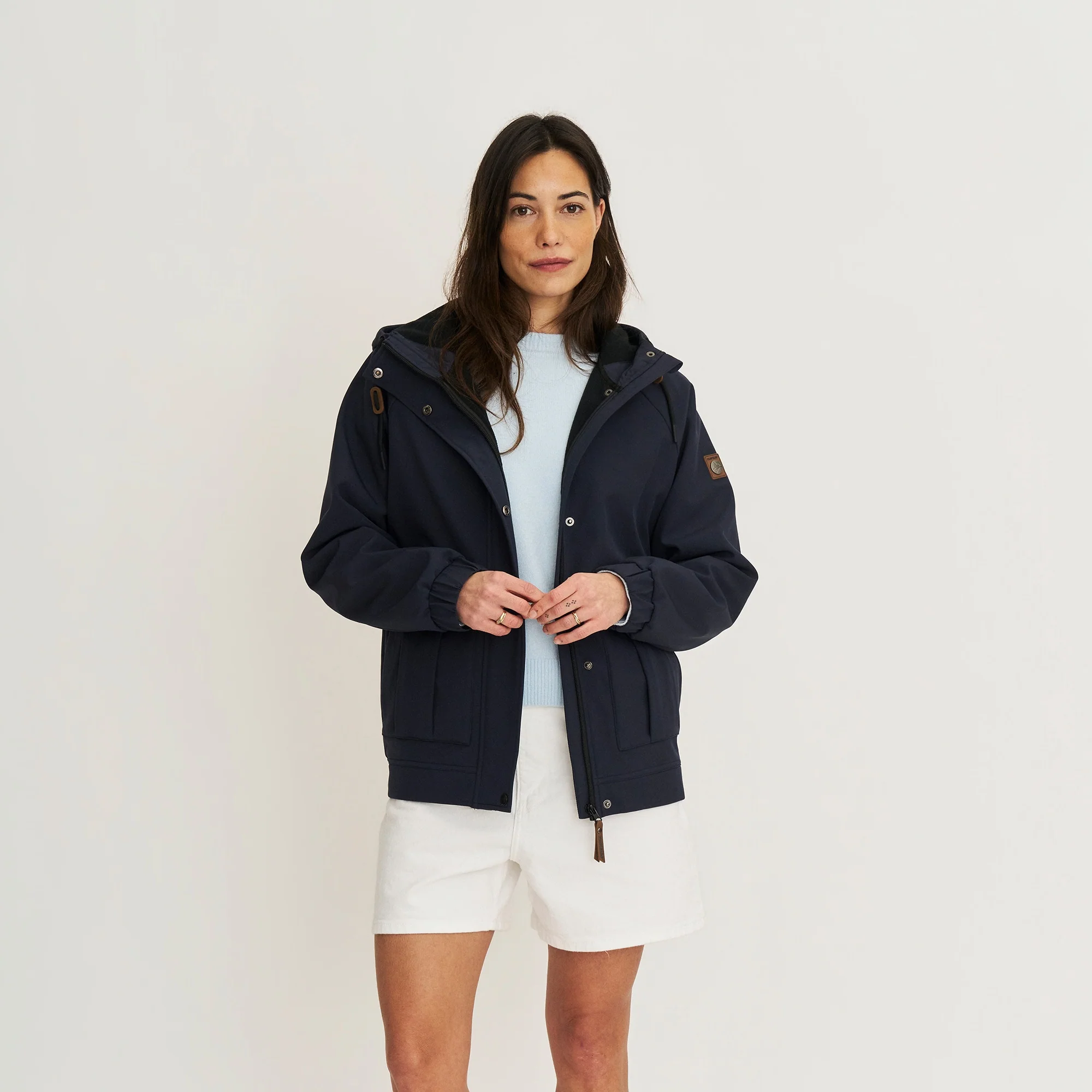 Kiara Women - Softshell jacket - Waterproof - Navy - Image 2
