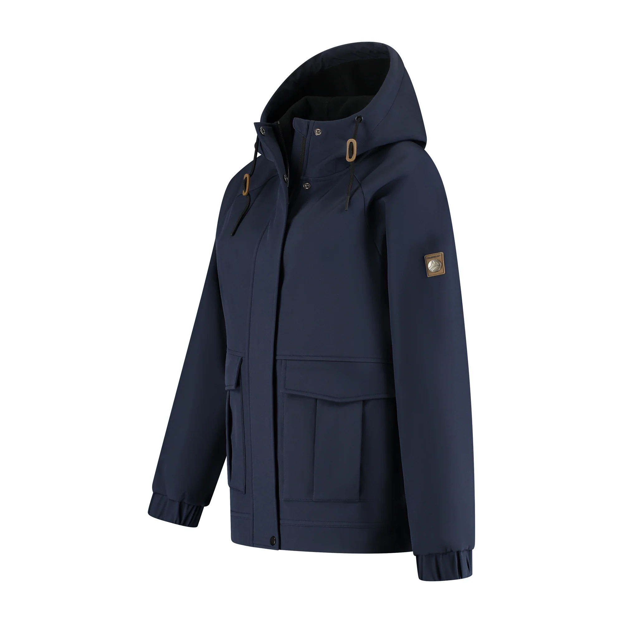 Kiara Women - Softshell jacket - Waterproof - Navy - Image 3