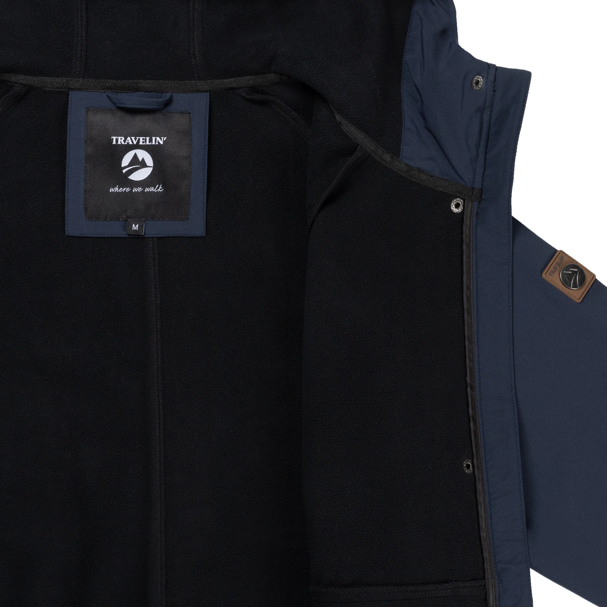 Kiara Women - Softshell jacket - Waterproof - Navy - Image 7