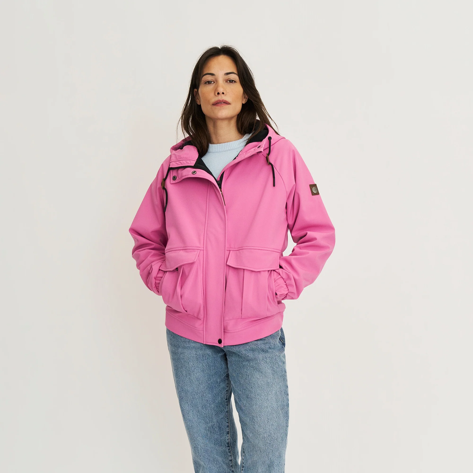 Kiara Women - Softshell jacket - Waterproof - Pink - Image 2