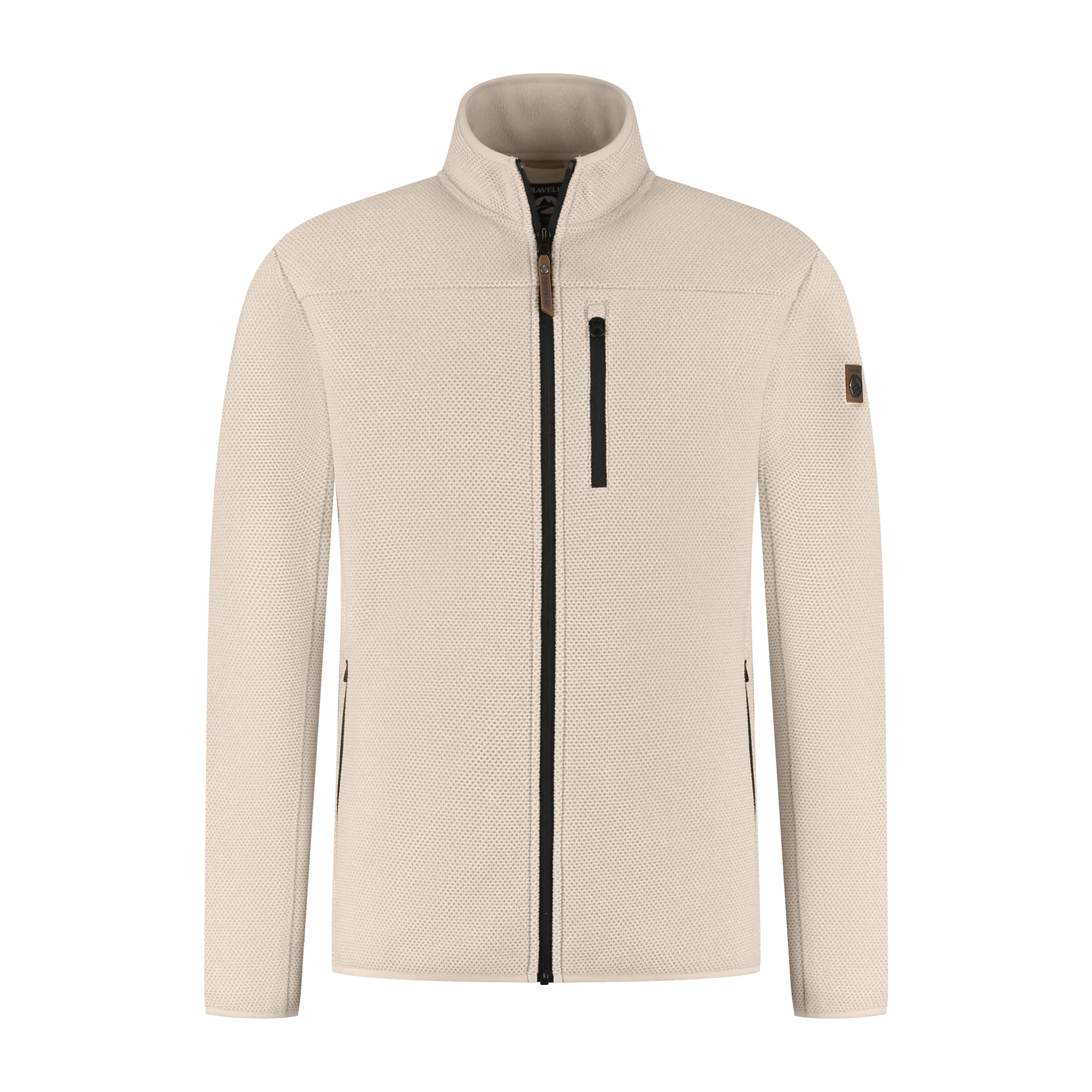 Lars Men - Outdoor cardigan - Sand