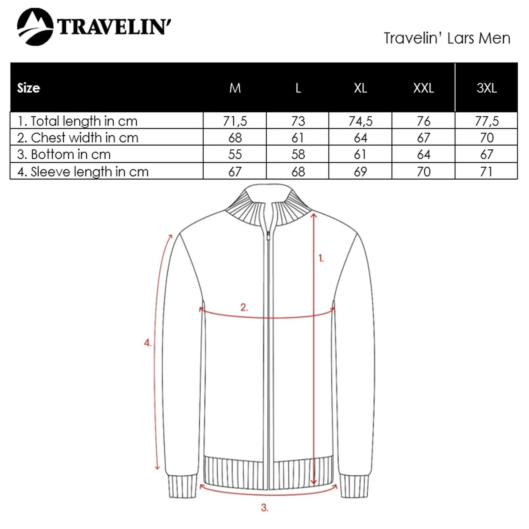 Lars Men - Outdoor cardigan - Sand - Image 8