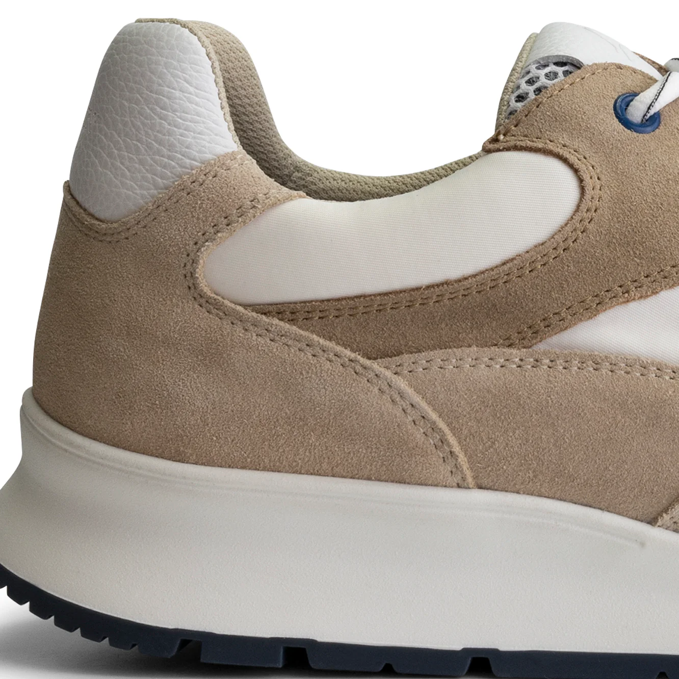 Ledbury Men - Sneakers - Leather and canvas - Sand - Image 6