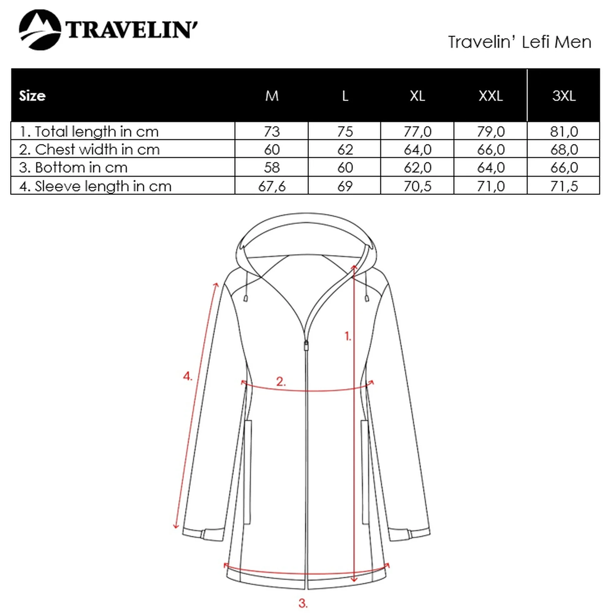 Lefi Men - Hardshell jacket - Waterproof - Light brown - Image 8