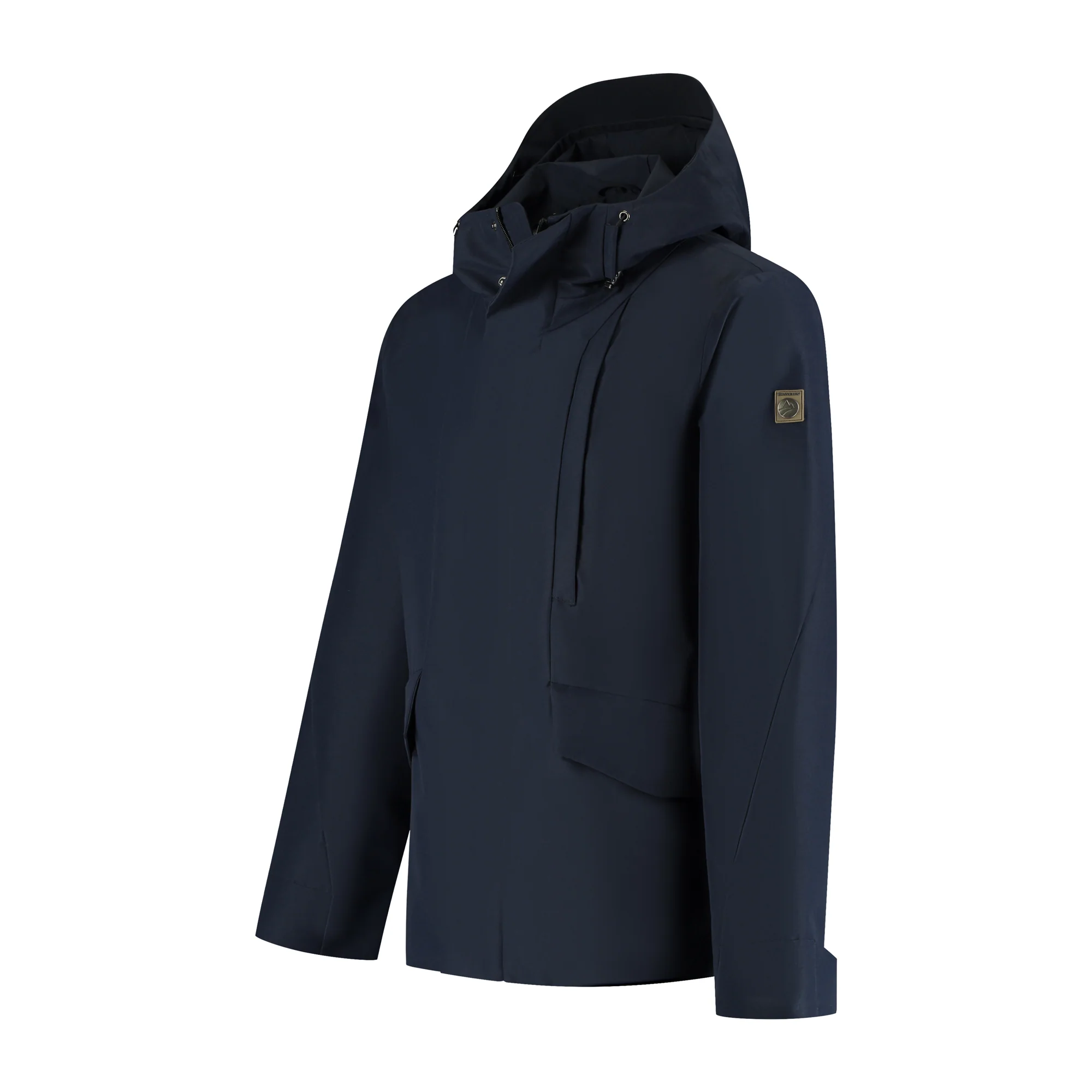 Lefi Men - Hardshell jacket - Waterproof - Navy - Image 3