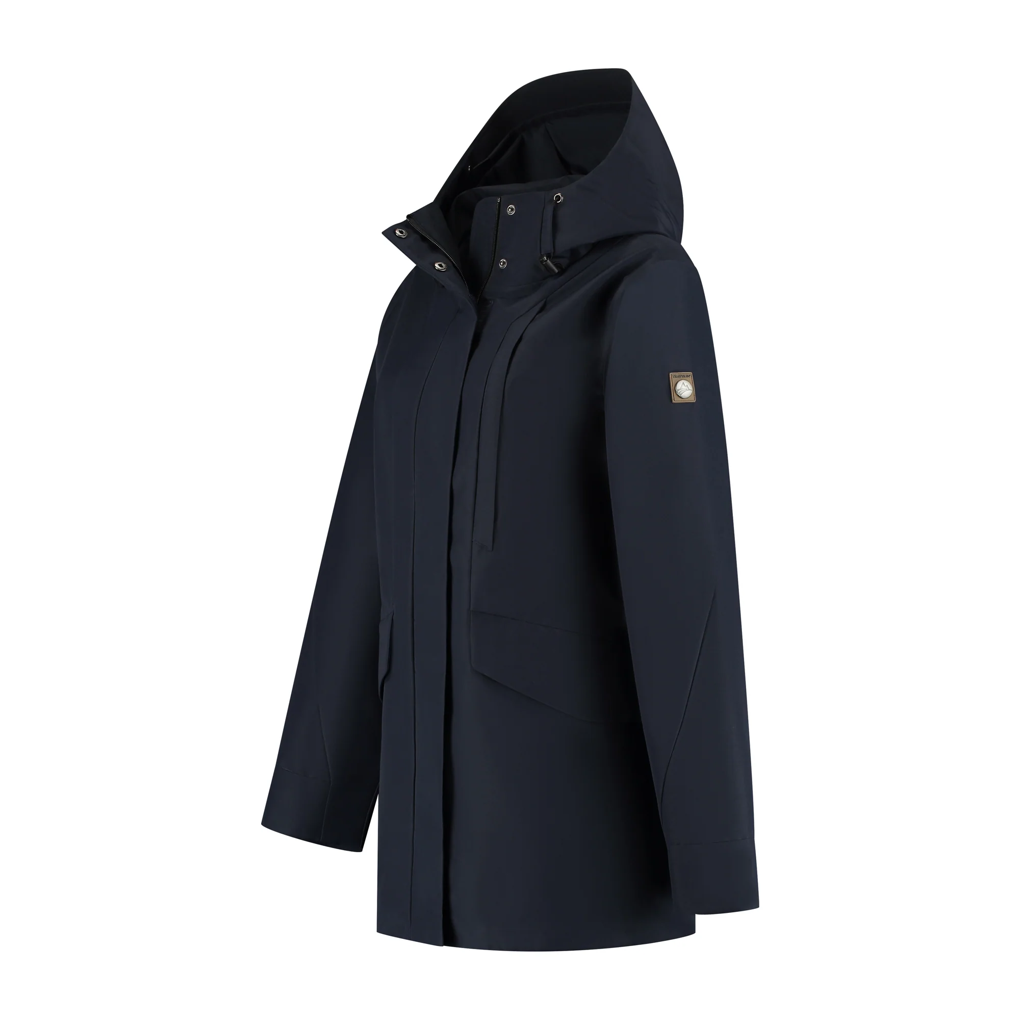 Leyla Women - Hardshell jacket - Waterproof - Navy - Image 3