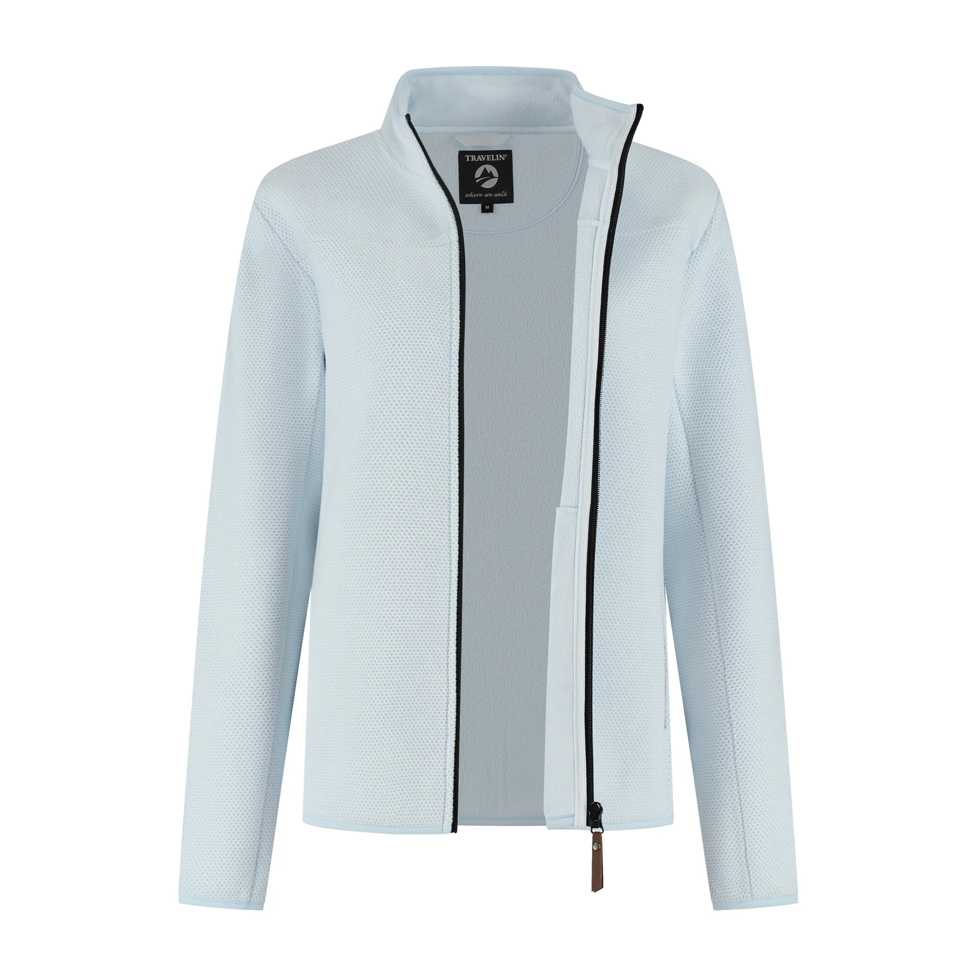 Liva Women - Outdoor cardigan - Light blue - Image 4
