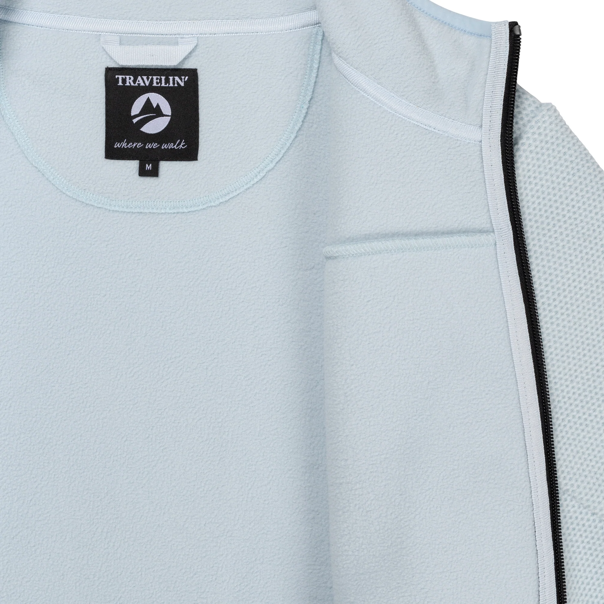 Liva Women - Outdoor cardigan - Light blue - Image 7