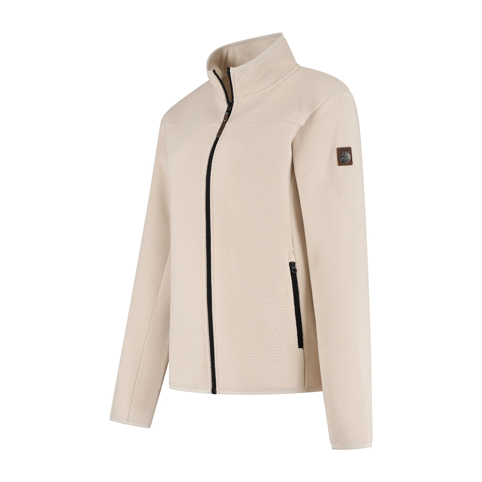 Liva Women - Outdoor cardigan - Sand - Image 3