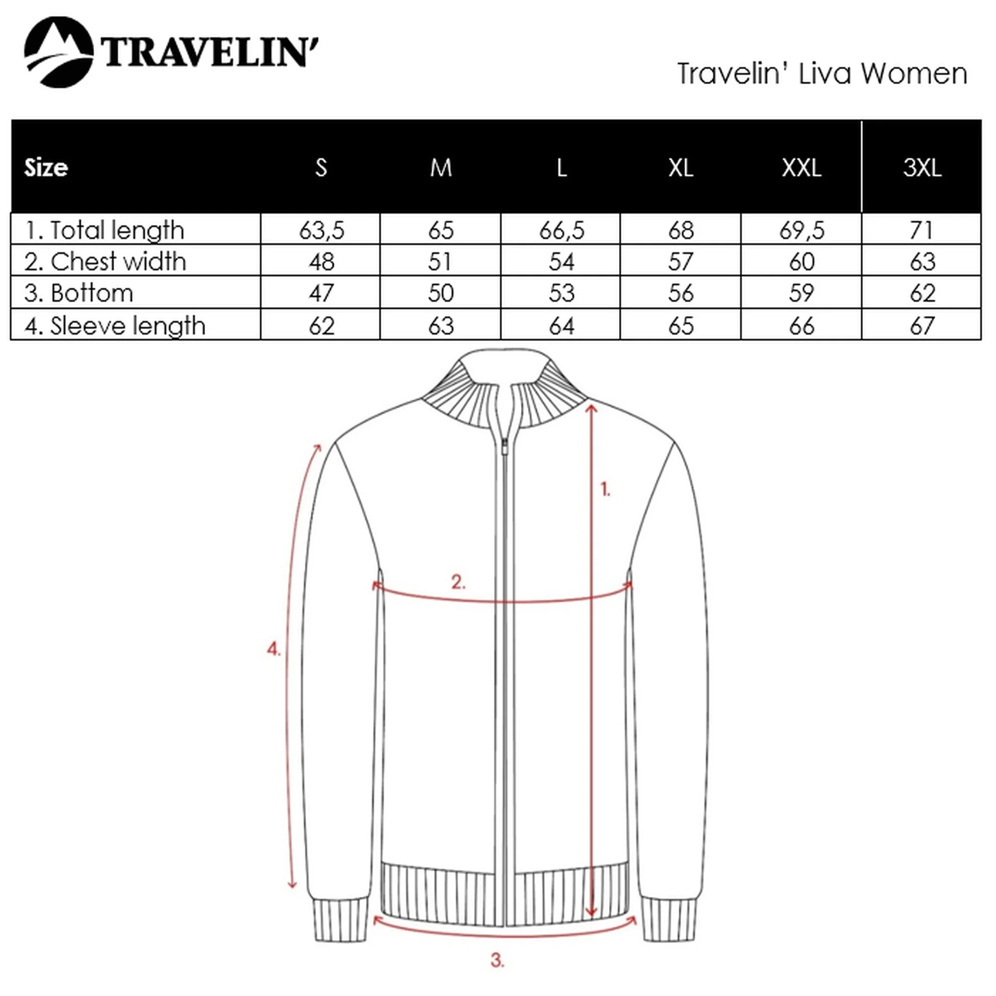 Liva Women - Outdoor cardigan - Sand - Image 8