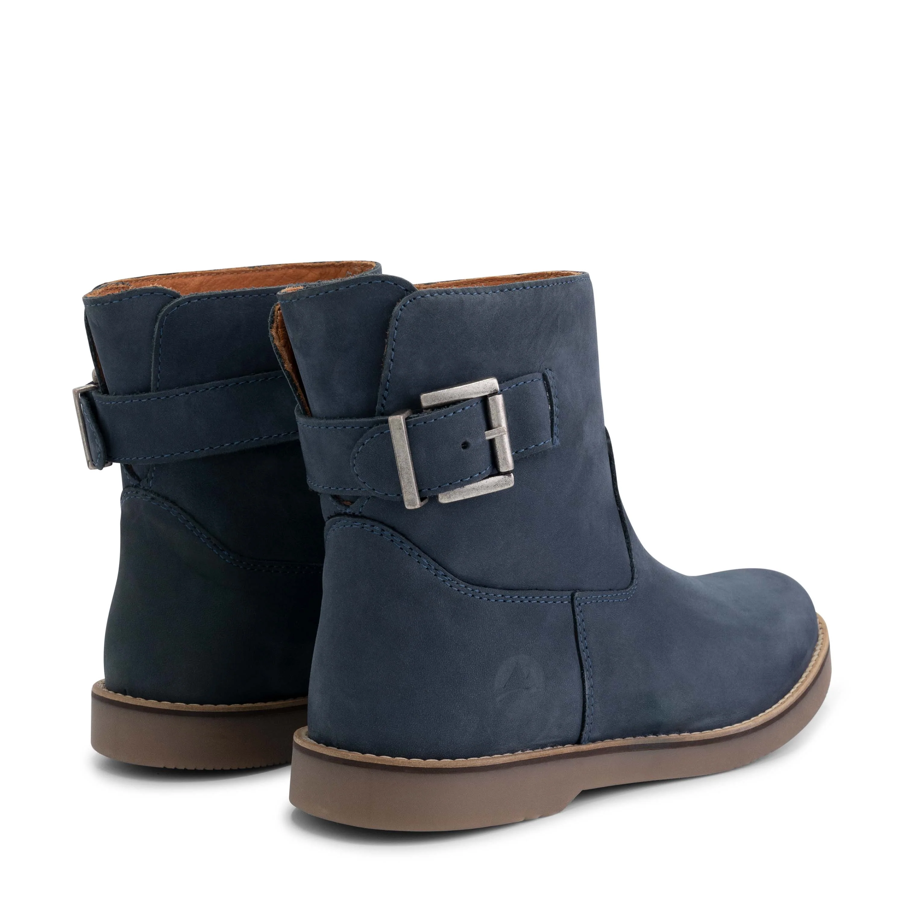 Louargat Women - Ankle Booties - Leather - Blue - Image 2
