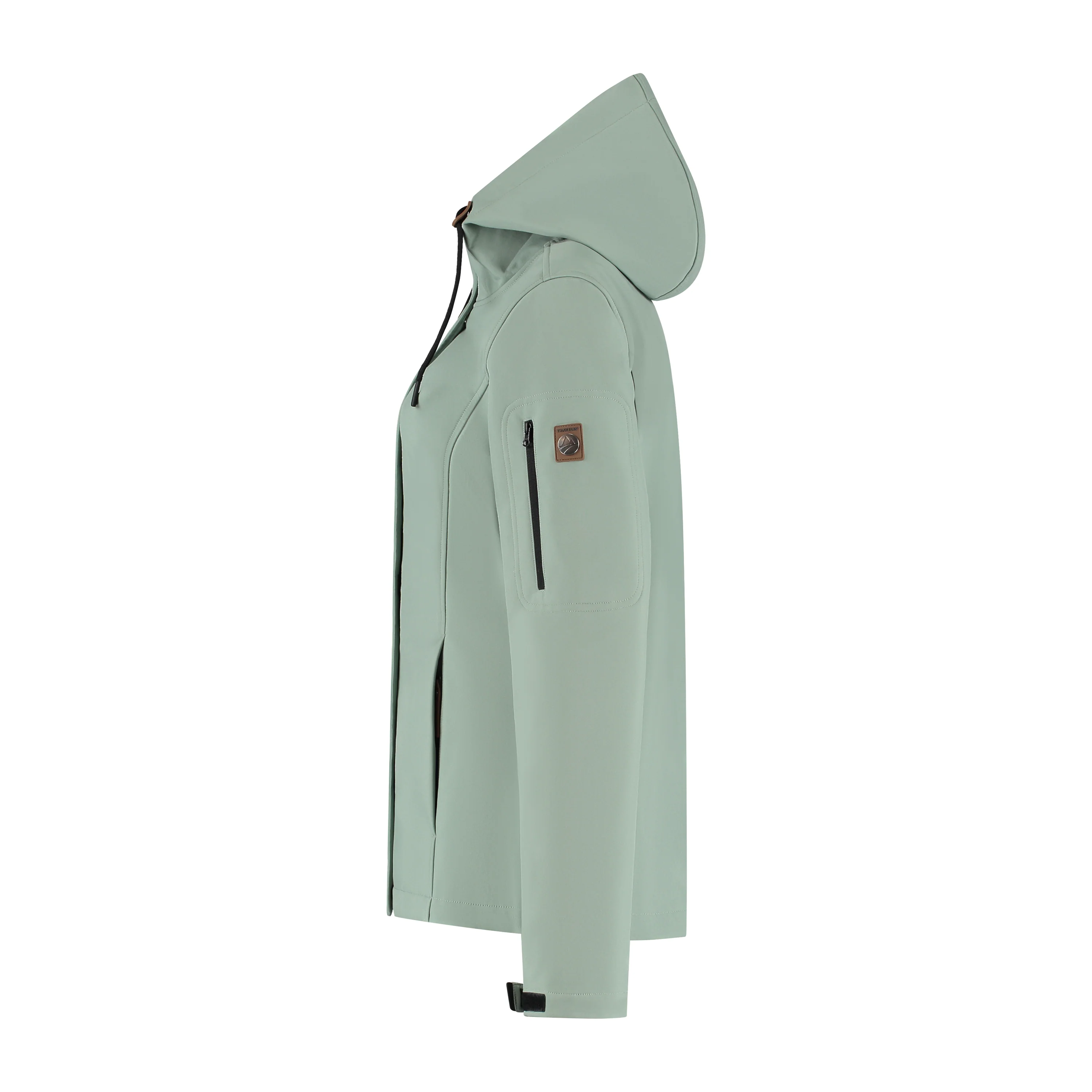 Malika Women - Softshell jacket - Waterproof - Green - Image 6