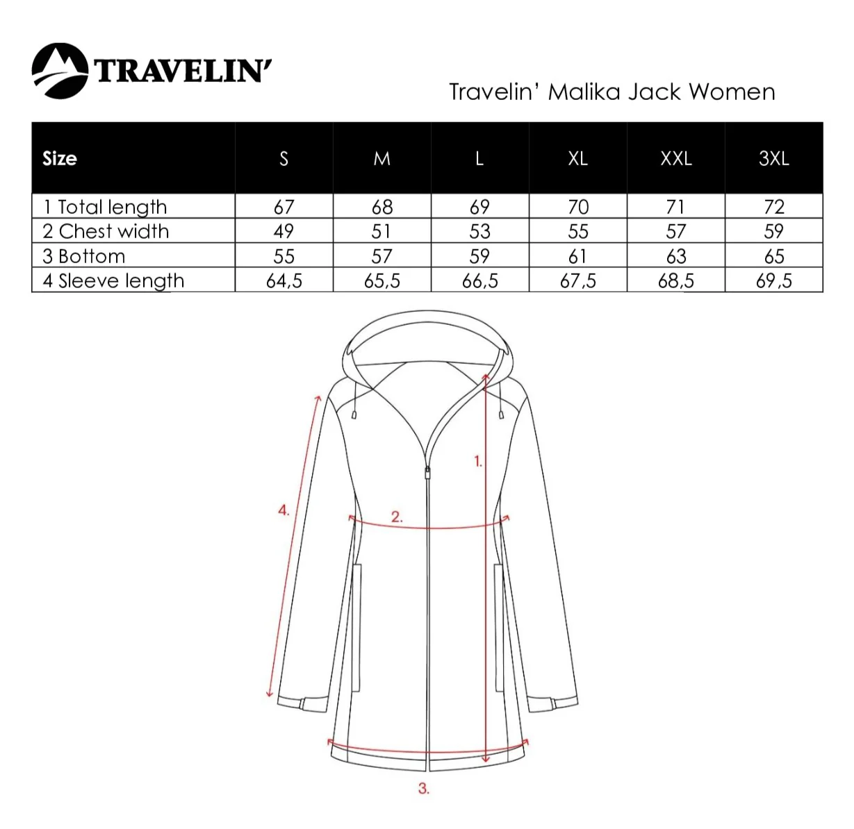 Malika Women - Softshell jacket - Waterproof - Navy - Image 9