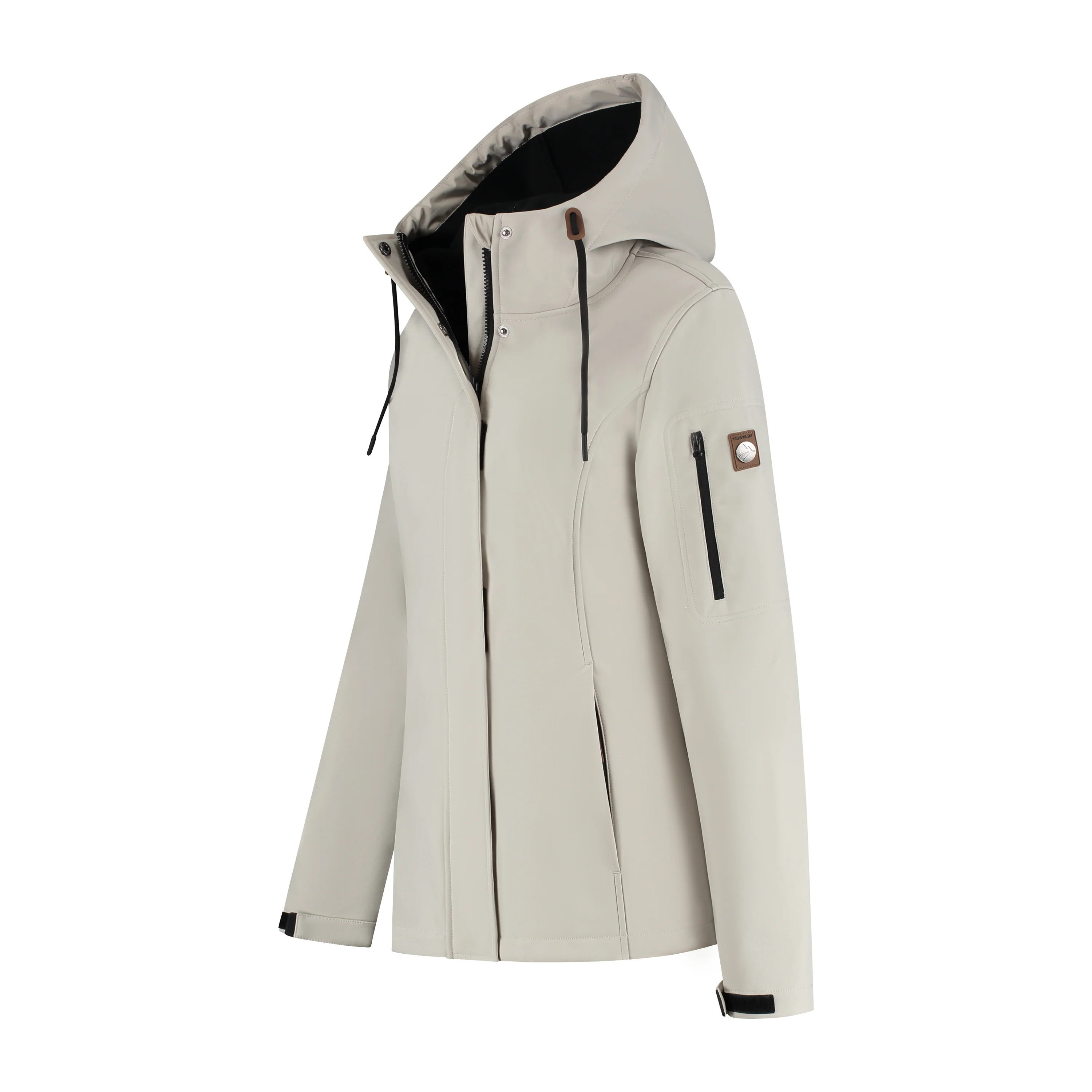 Malika Women - Softshell jacket - Waterproof - Sand - Image 3