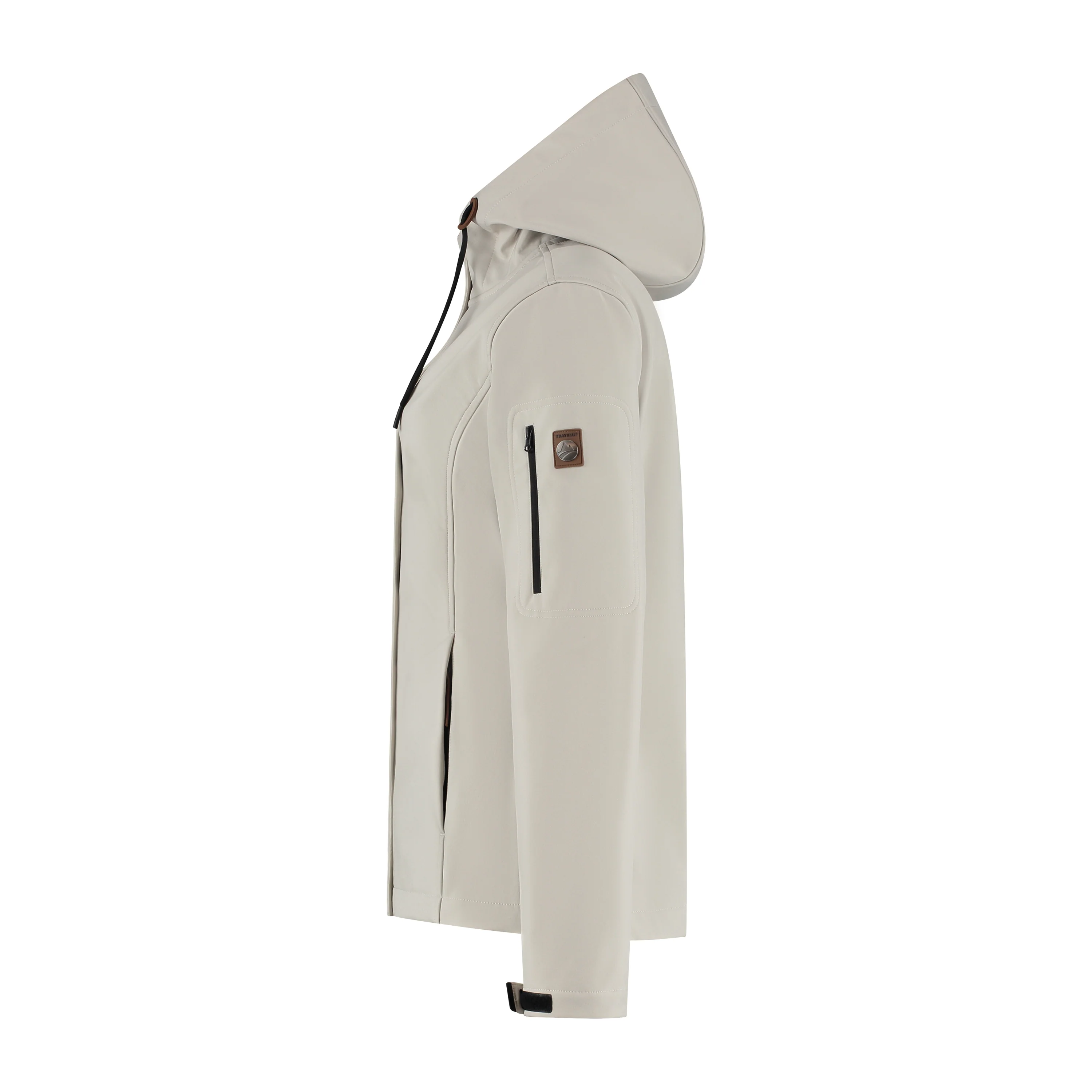 Malika Women - Softshell jacket - Waterproof - Sand - Image 5
