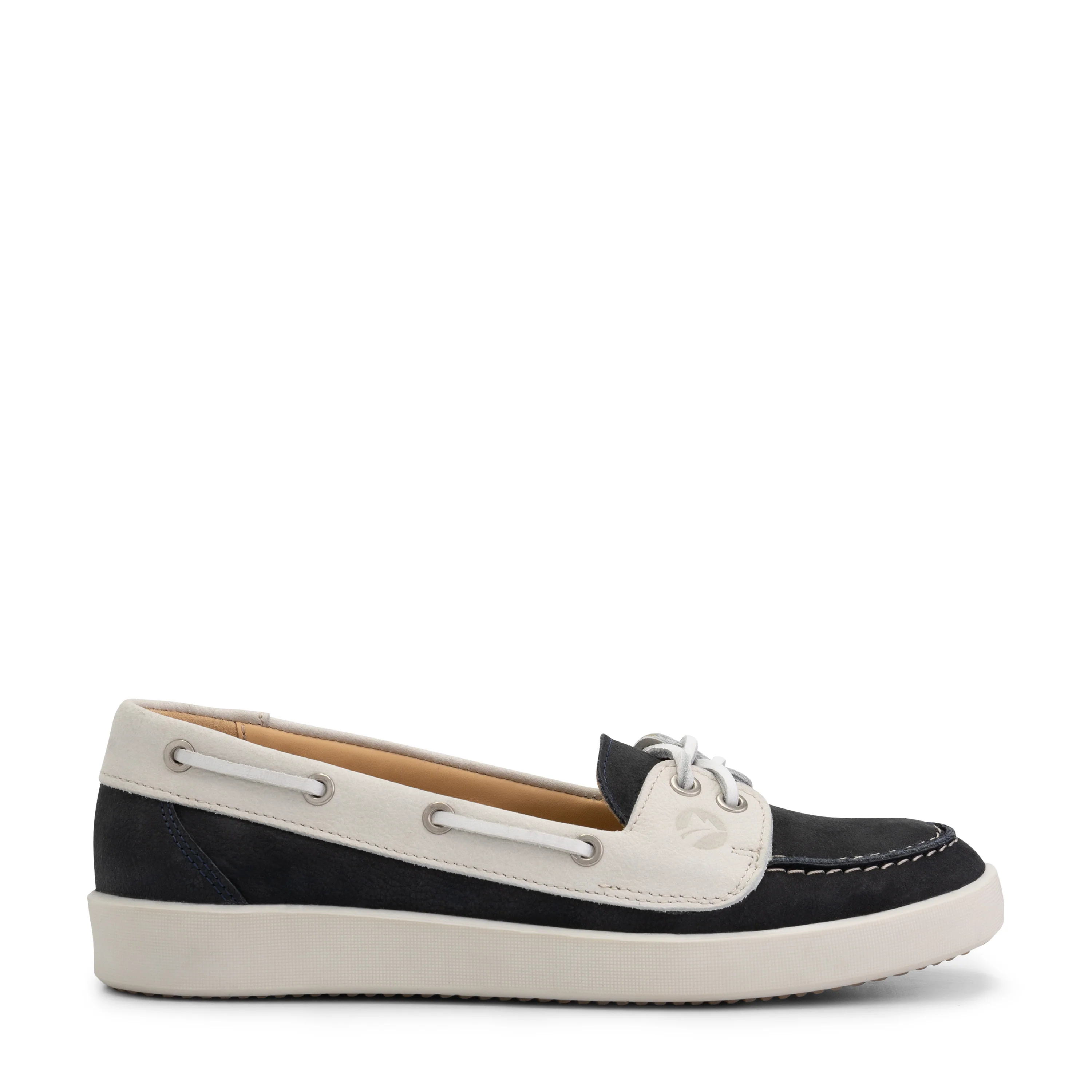 Marazion Women - Boat shoes - Leather - Navy - Image 3