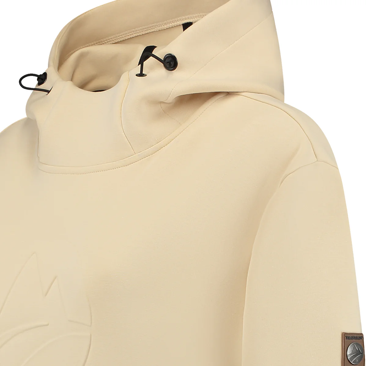 Maren Women - Outdoor sweater - Hoodie - Sand - Image 5